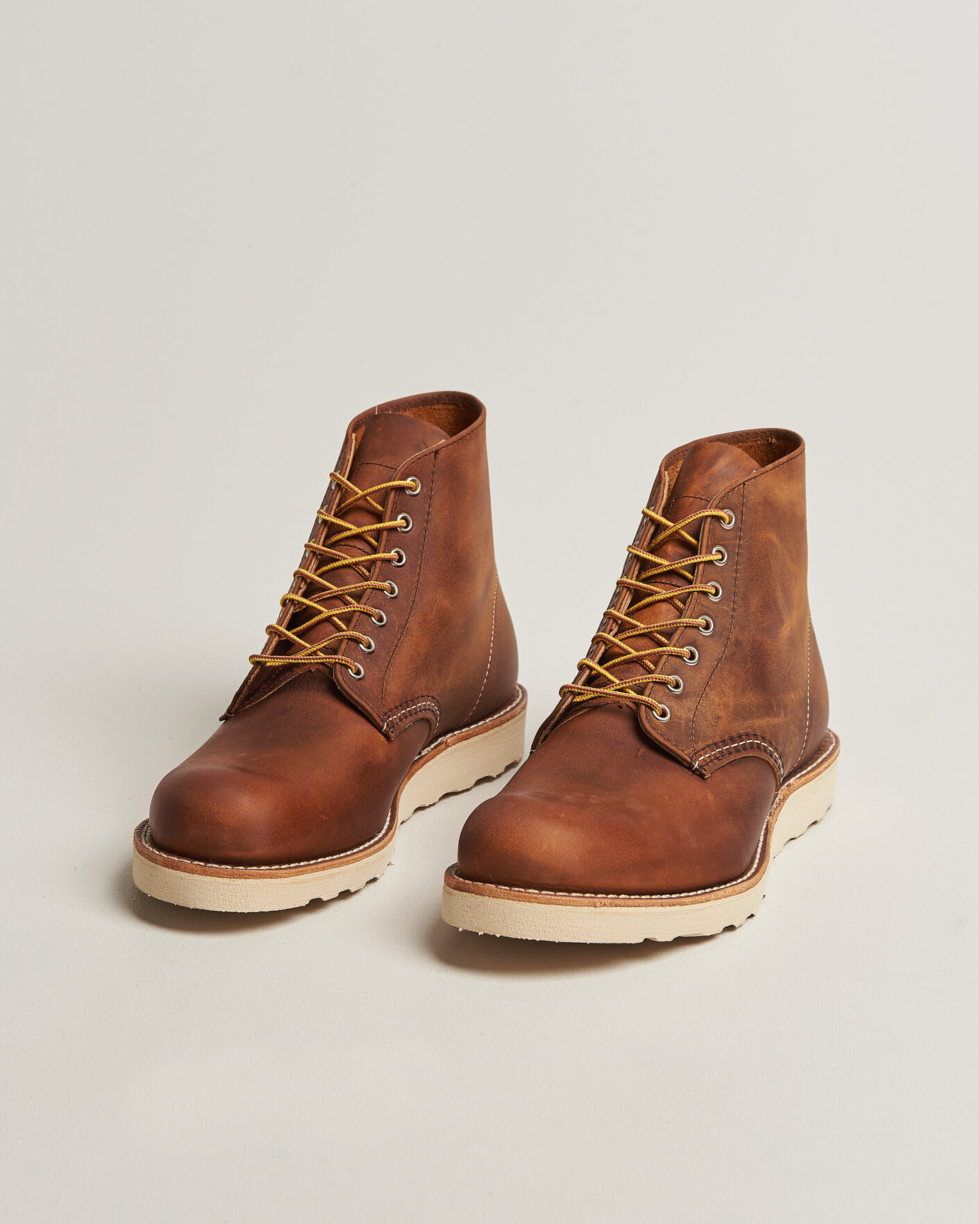 Uomini | Stivali | Red Wing Shoes | Round Toe Boot Copper Rough/Though Leather