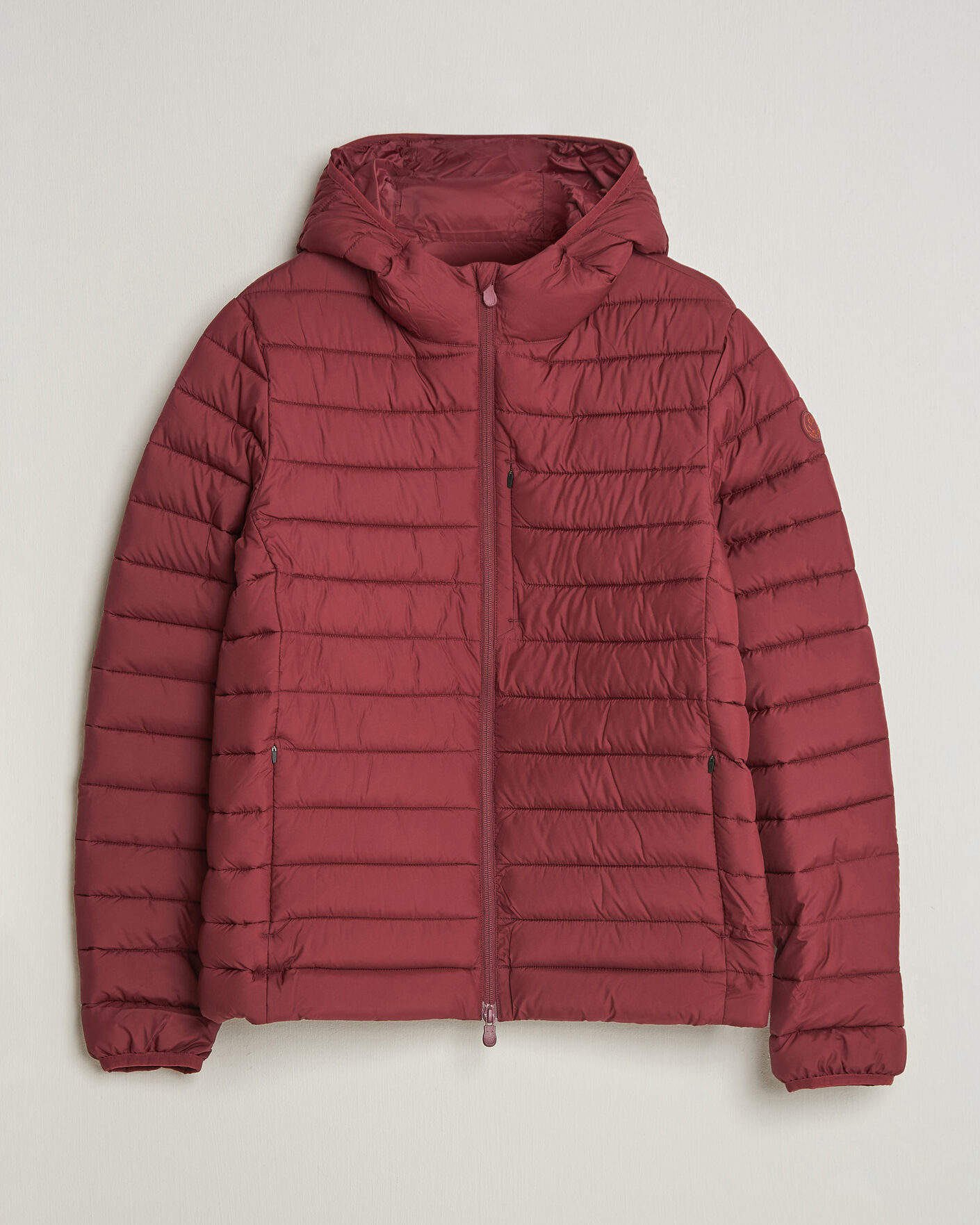 Uomini | Giacche | Save The Duck | Juncus Matt Lightweight Hood Jacket Wine Red
