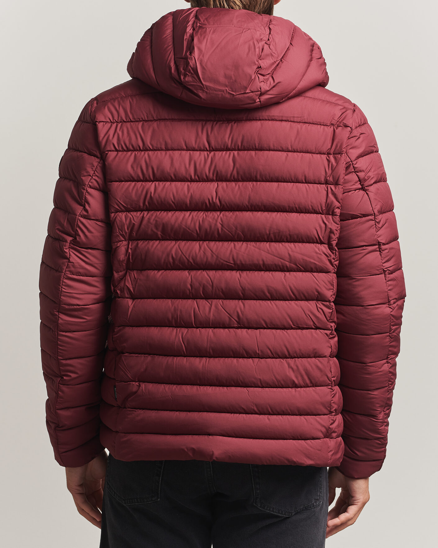 Uomini | Giacche | Save The Duck | Juncus Matt Lightweight Hood Jacket Wine Red