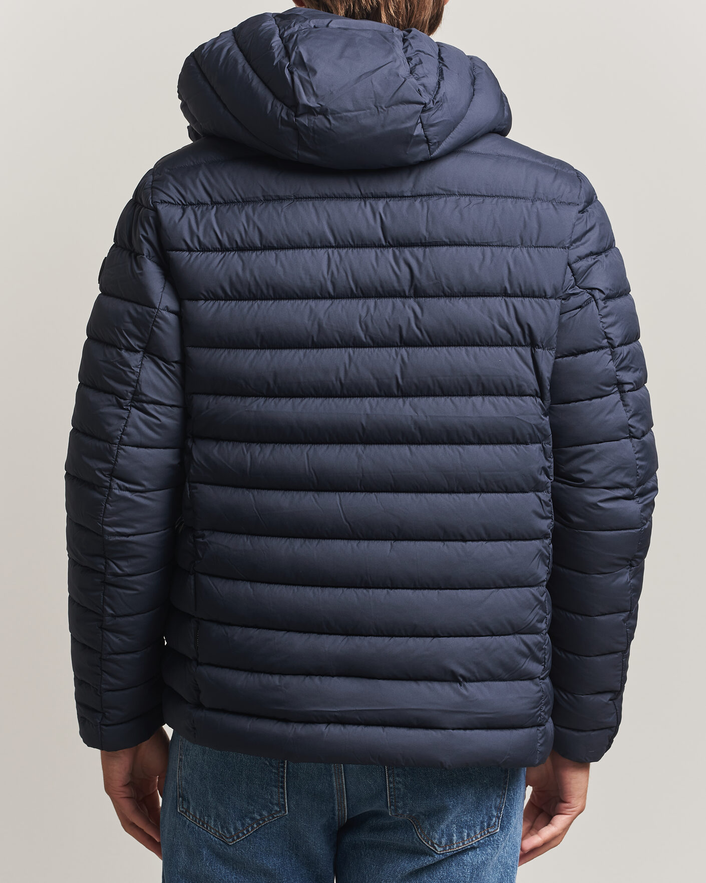 Uomini | Giacche | Save The Duck | Juncus Matt Lightweight Hood Jacket Blue Black