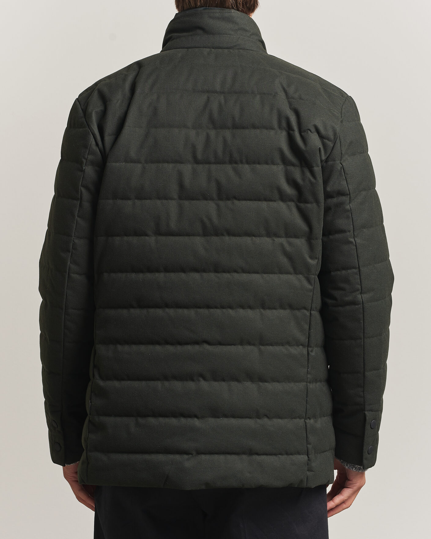Uomini | Giacche | Save The Duck | Felipe Padded Flannel Jacket Green Black