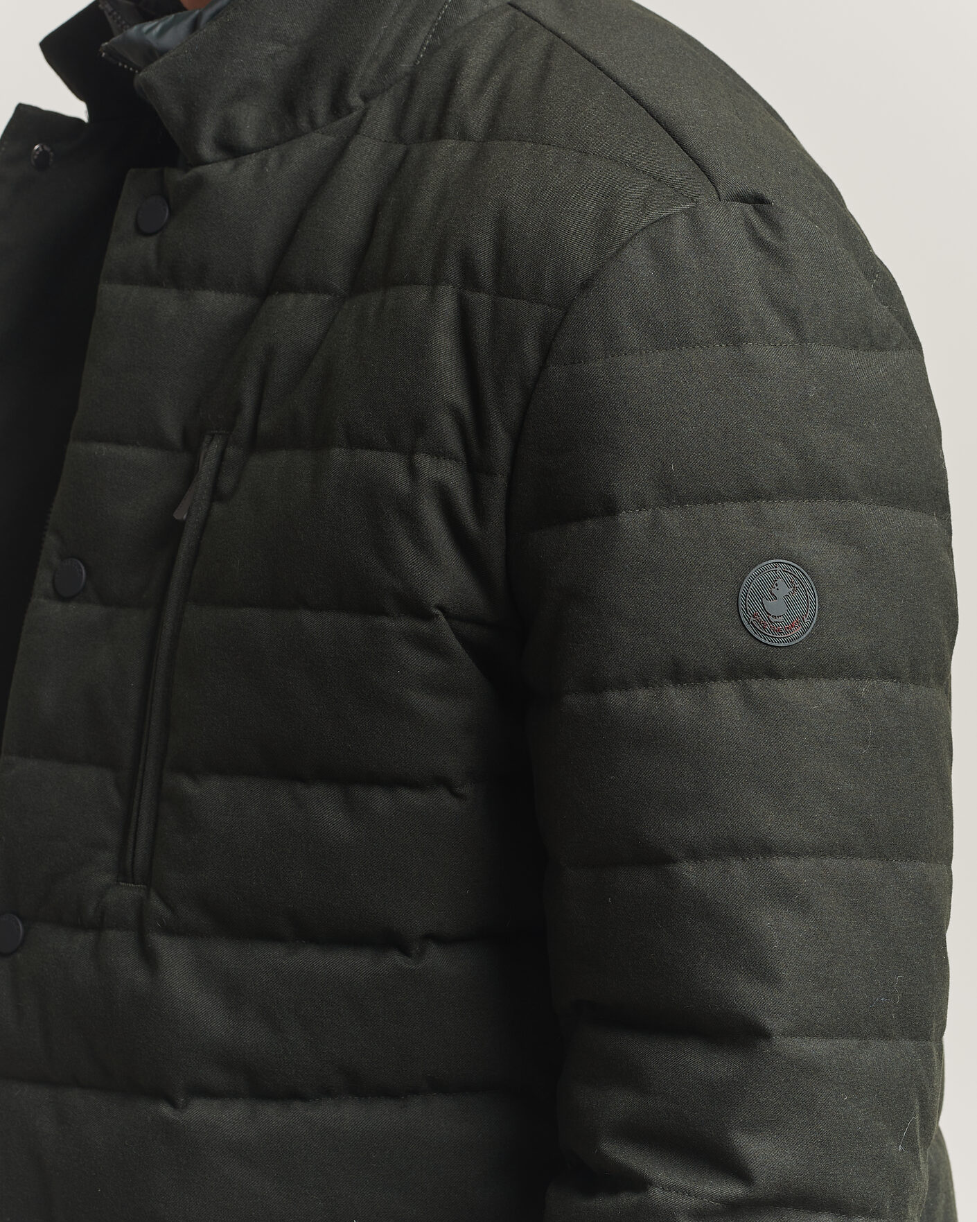 Uomini | Giacche | Save The Duck | Felipe Padded Flannel Jacket Green Black