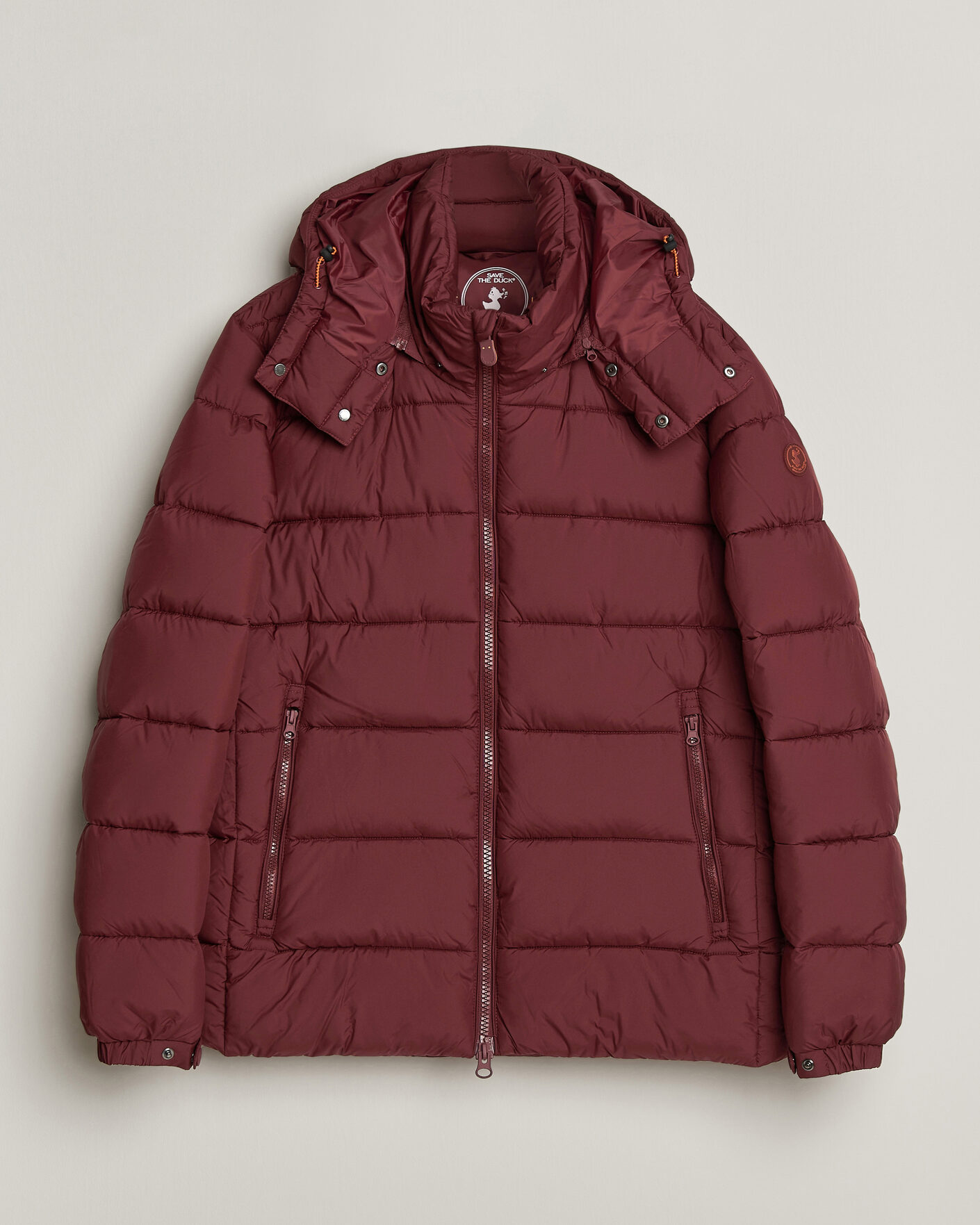 Uomini | Giacche | Save The Duck | Boris Matt Padded Puffer Wine Red