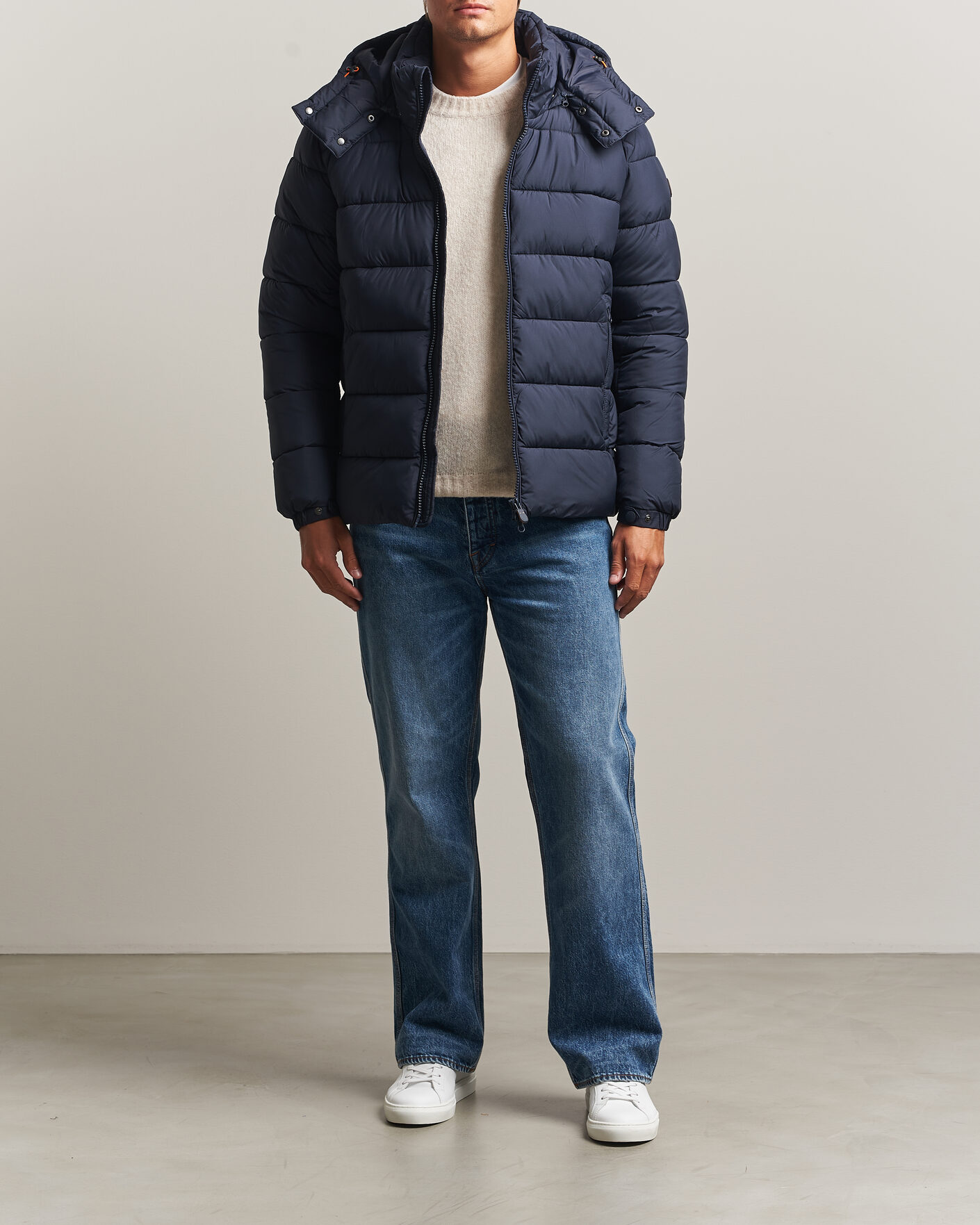 Uomini | Giacche | Save The Duck | Boris Matt Padded Puffer Blue Black