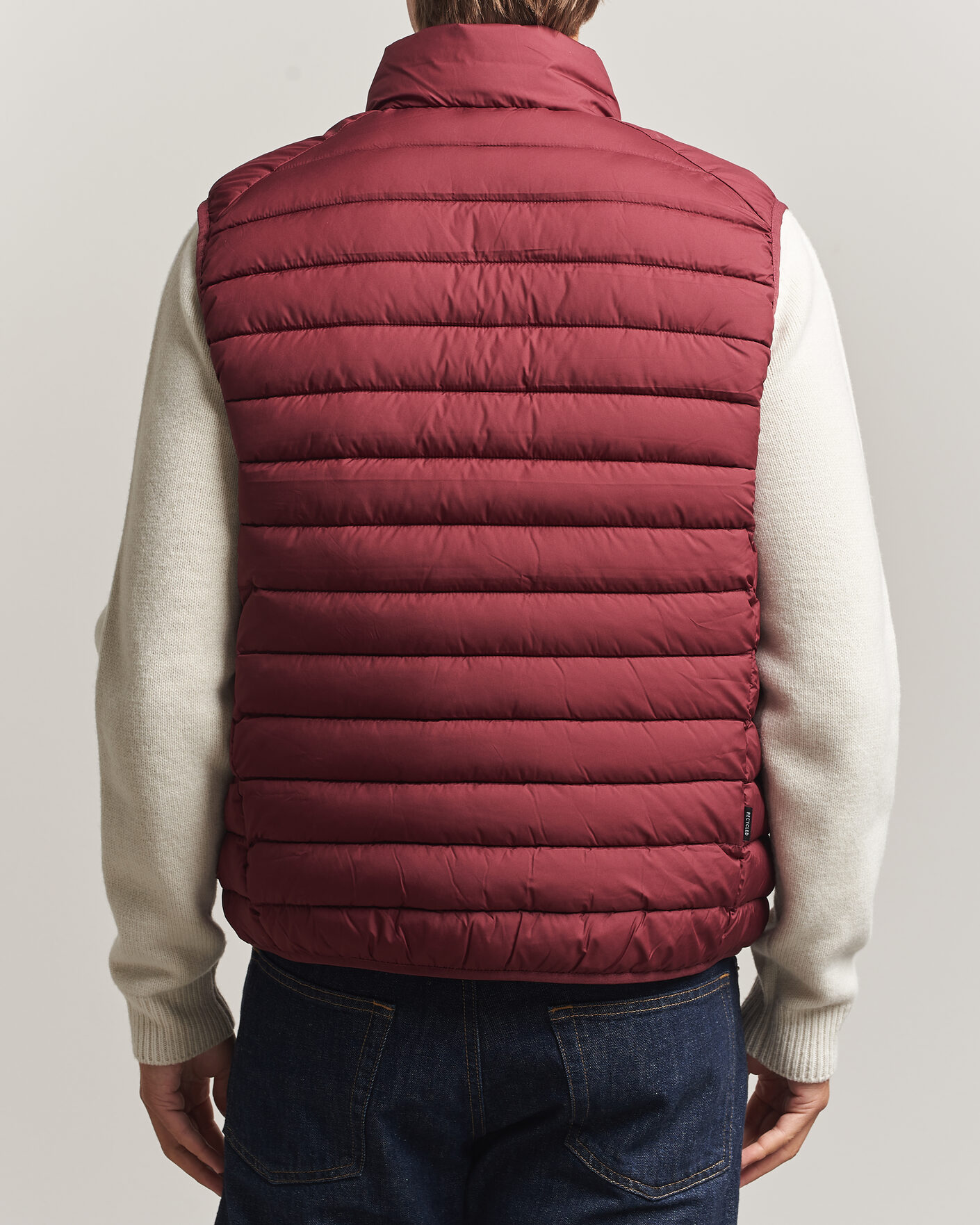 Uomini | Gilet | Save The Duck | Rhus Matt Lightweight Vest Wine Red