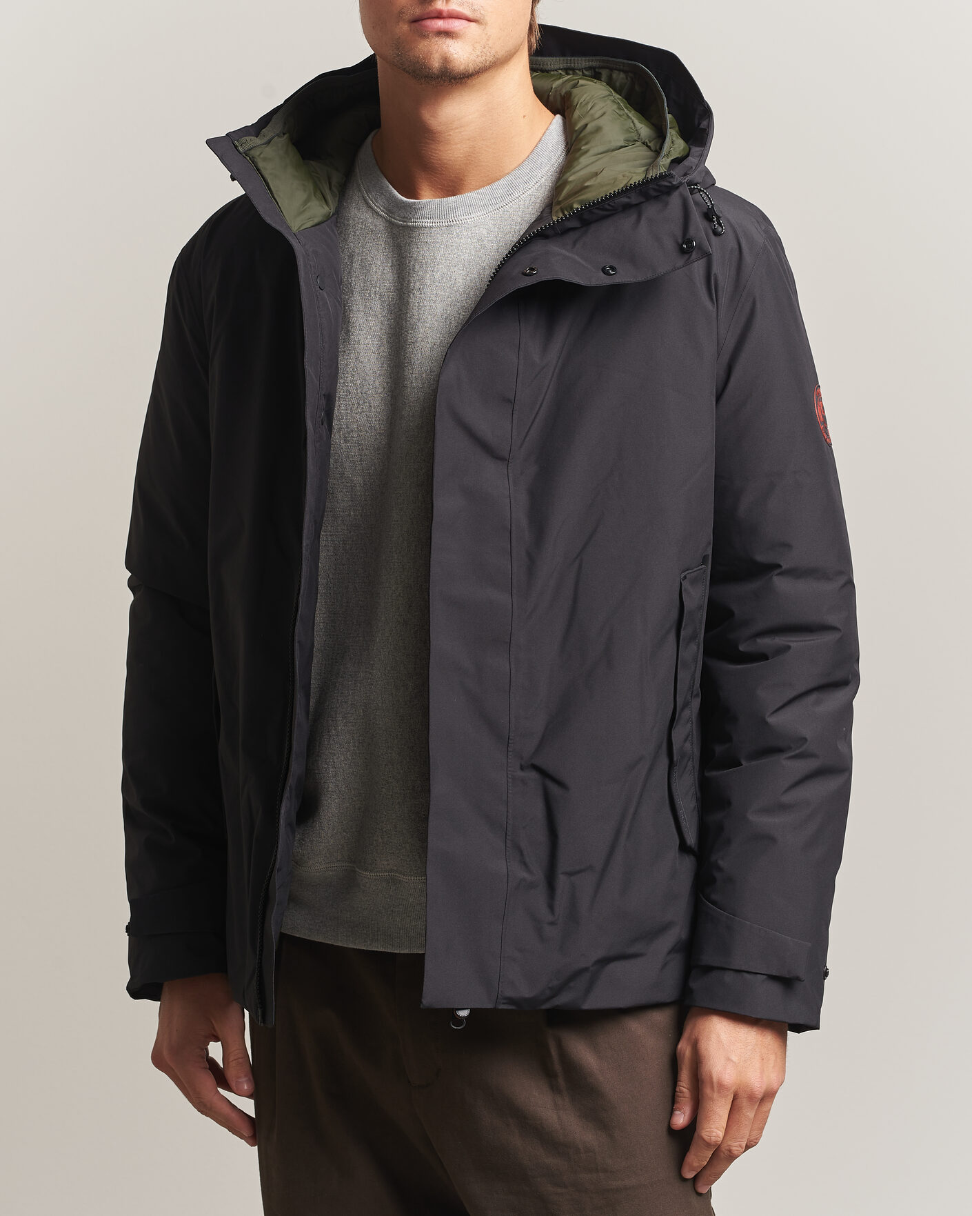 Uomini | Giacche | Save The Duck | Arctic Gasparo Hooded Down Jacket Black