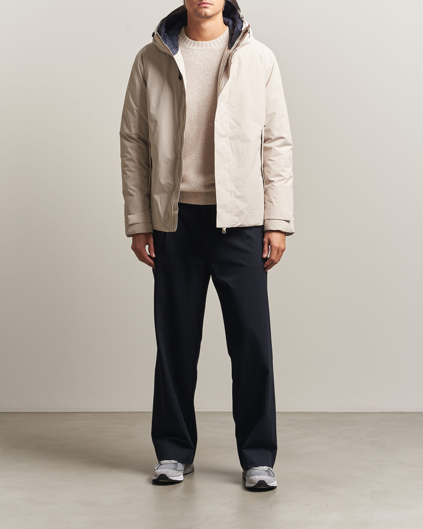 Uomini | Giacche | Save The Duck | Arctic Gasparo Hooded Down Jacket Shore Beige