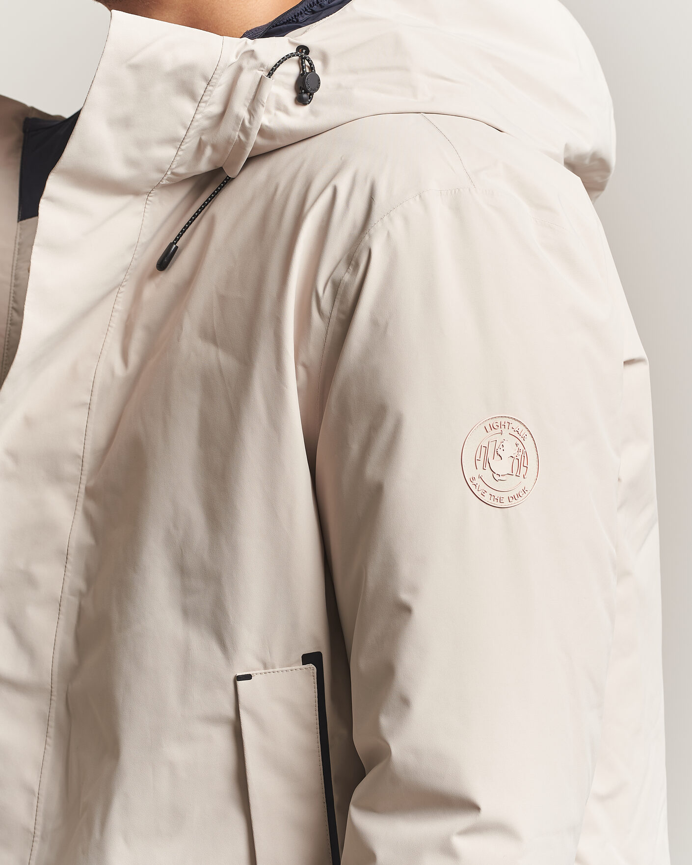 Uomini | Giacche | Save The Duck | Arctic Gasparo Hooded Down Jacket Shore Beige