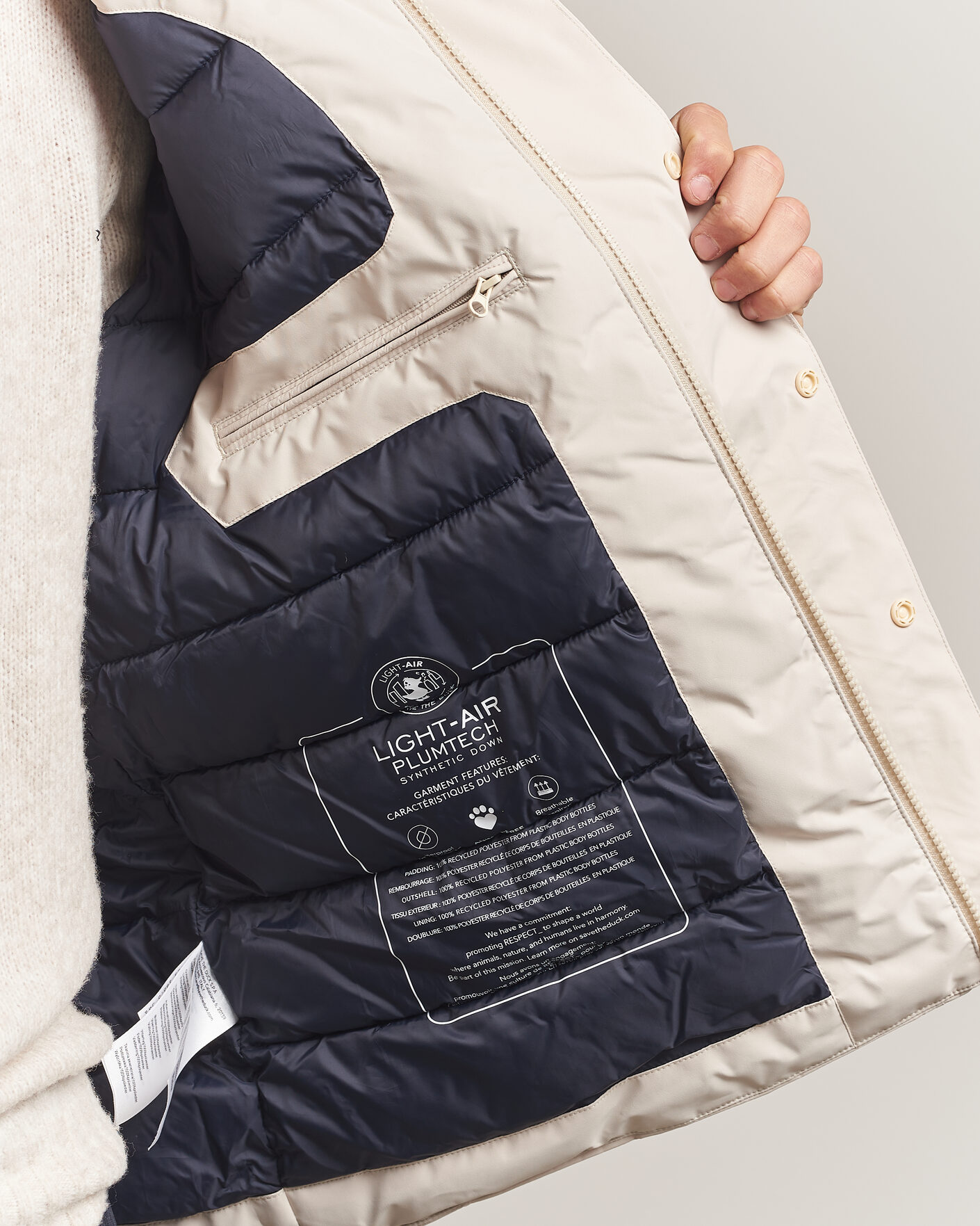 Uomini | Giacche | Save The Duck | Arctic Gasparo Hooded Down Jacket Shore Beige