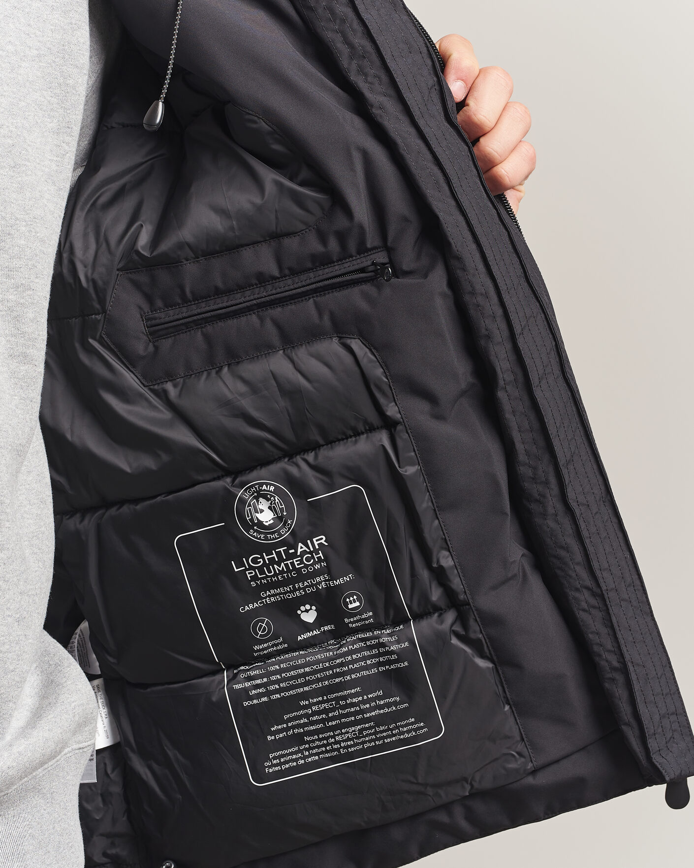 Uomini | Giacche | Save The Duck | Arctic Xavier Padded Jacket Black