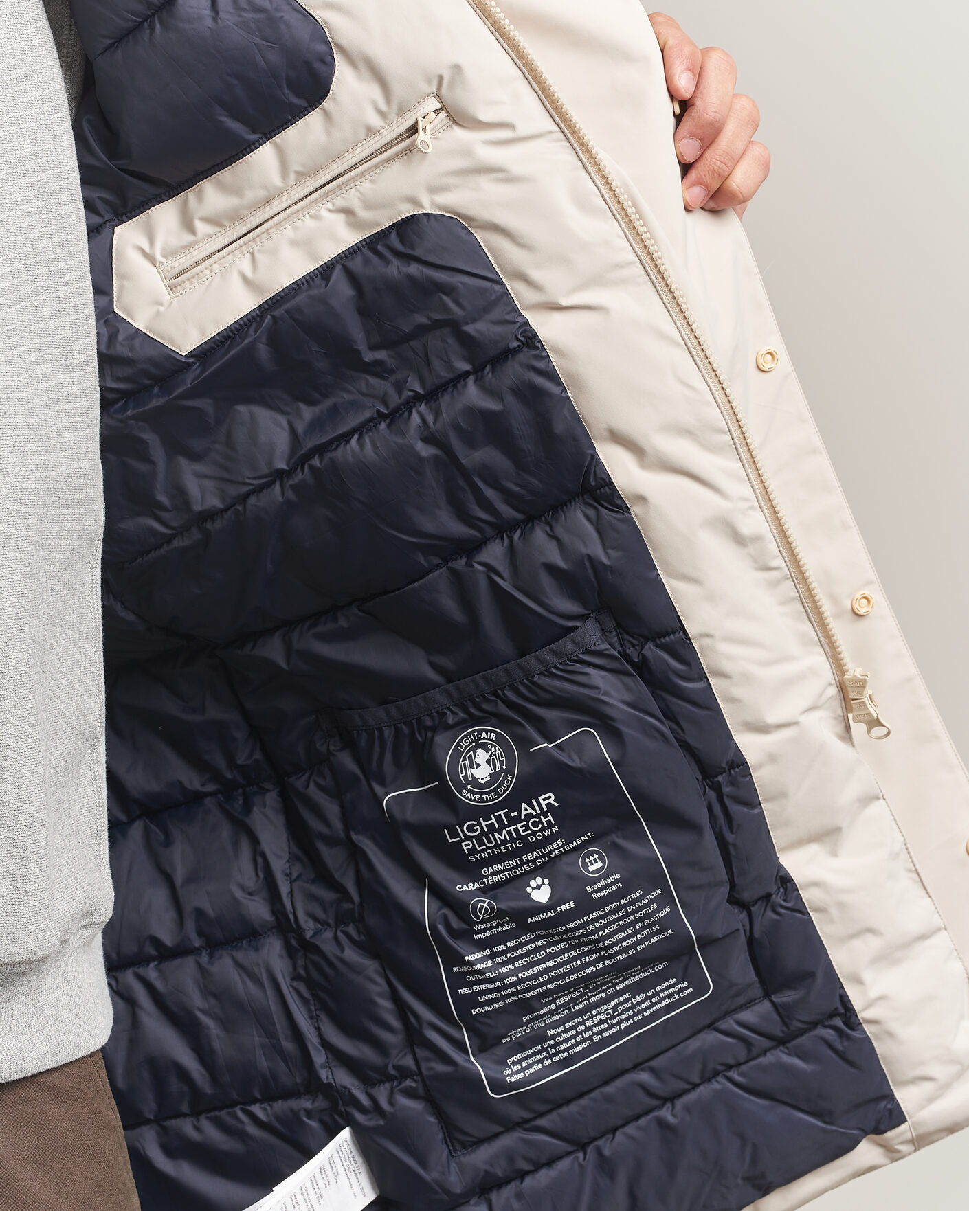 Uomini | Giacche | Save The Duck | Arctic Gregoire Down Coat Shore Beige