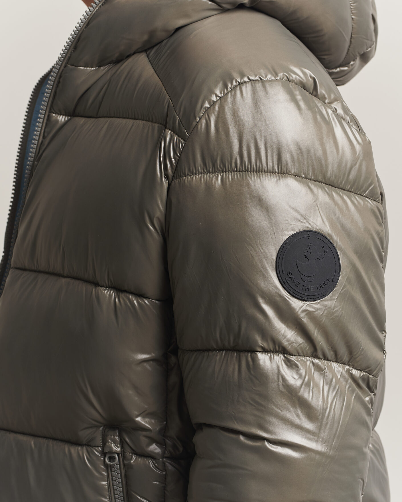 Uomini | Giacche | Save The Duck | Edgard Padded Puffer Gunmetal Grey