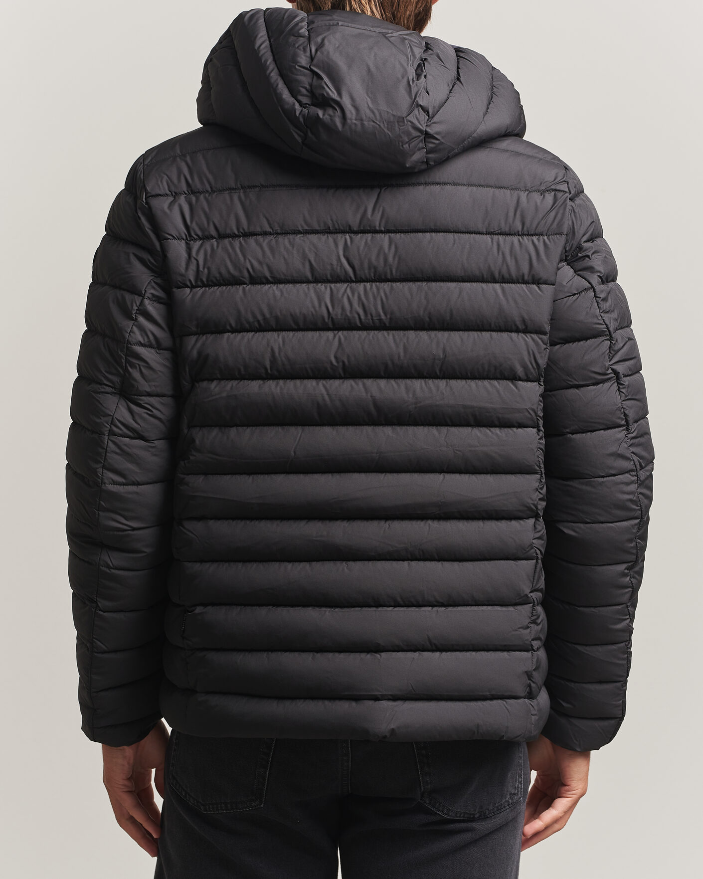 Uomini | Giacche | Save The Duck | Juncus Matt Lightweight Hood Jacket Black