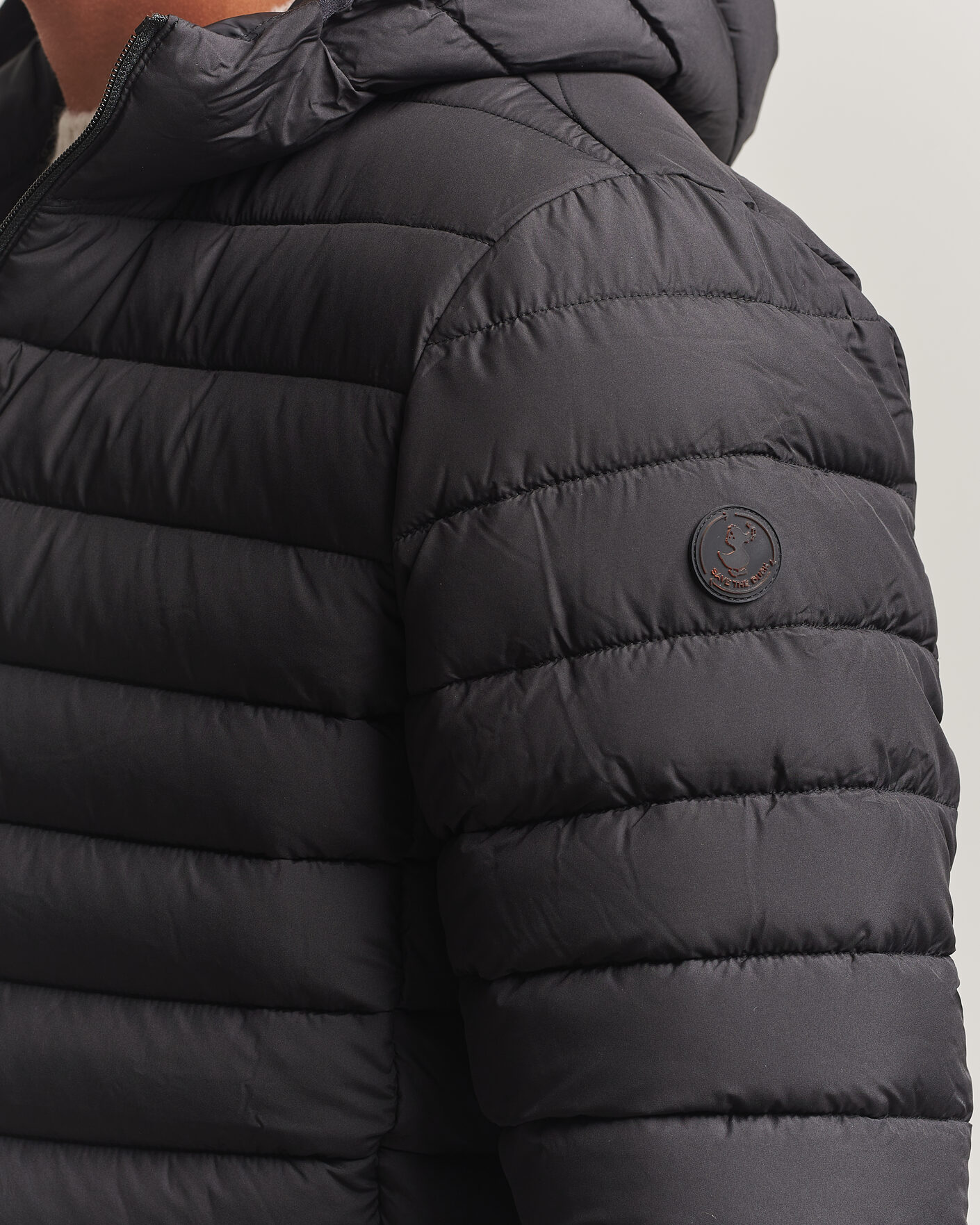 Uomini | Giacche | Save The Duck | Juncus Matt Lightweight Hood Jacket Black