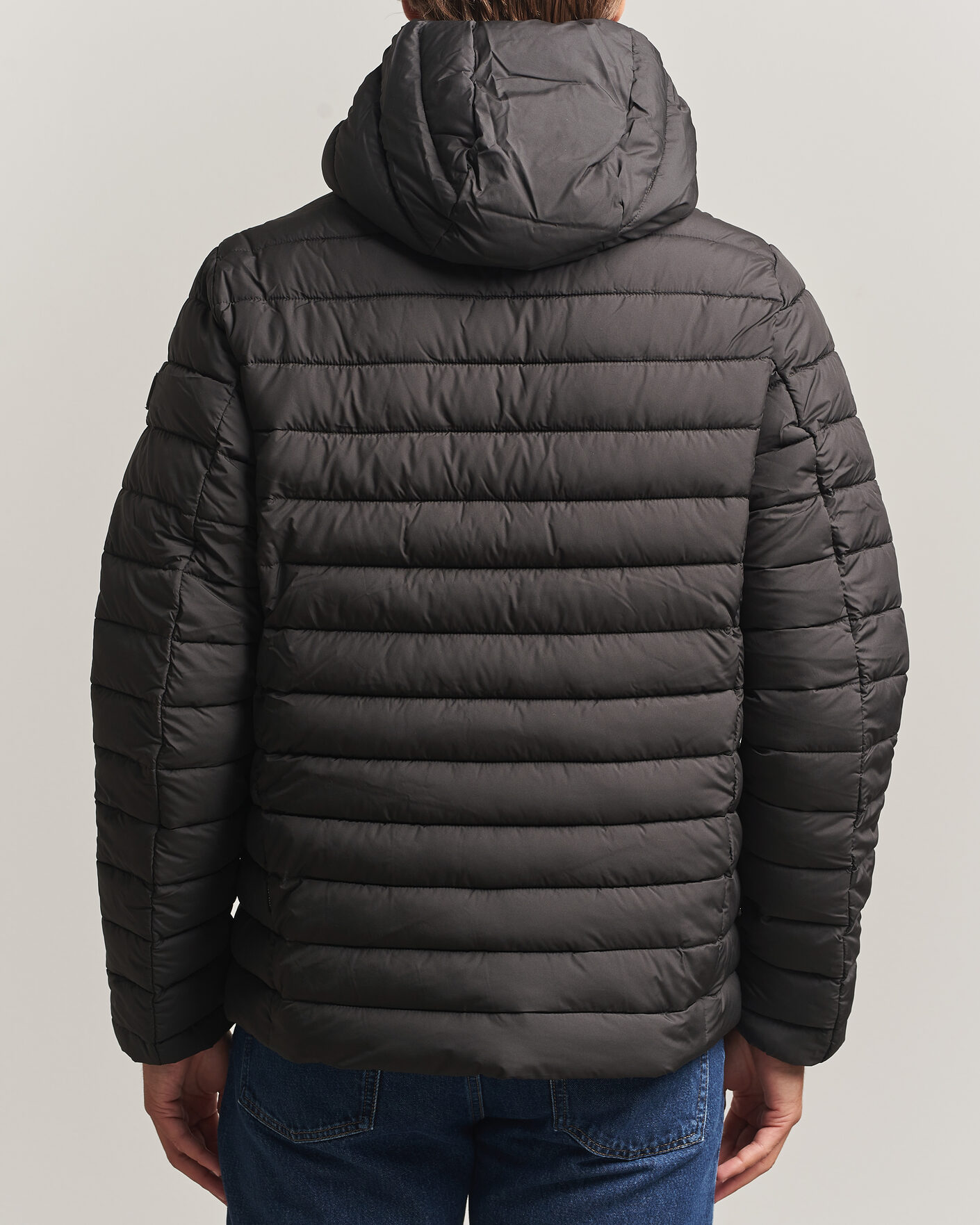 Uomini | Giacche | Save The Duck | Juncus Matt Lightweight Hood Jacket Brown Black