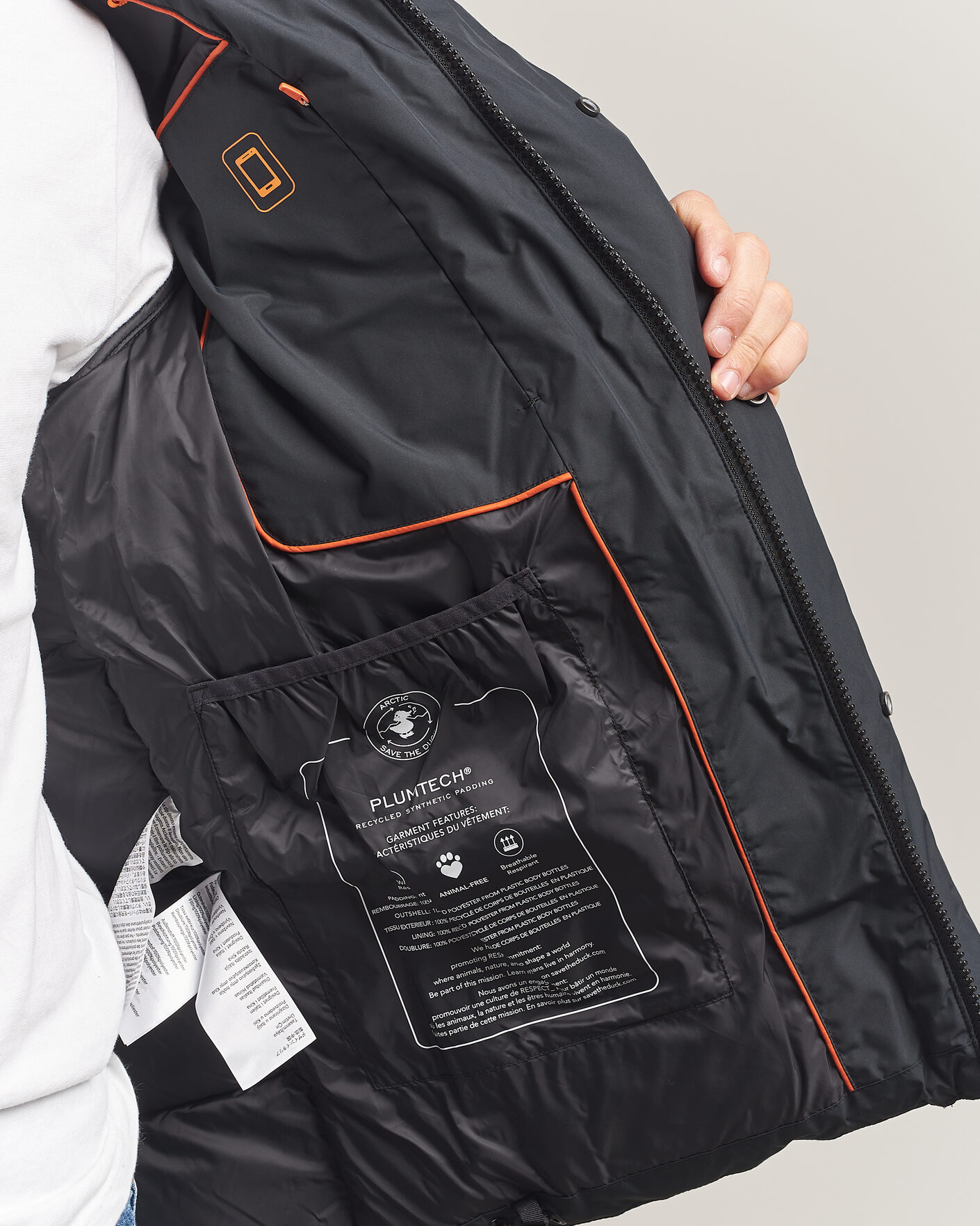 Uomini | Giacche | Save The Duck | Espel Short Arctic Parka Black