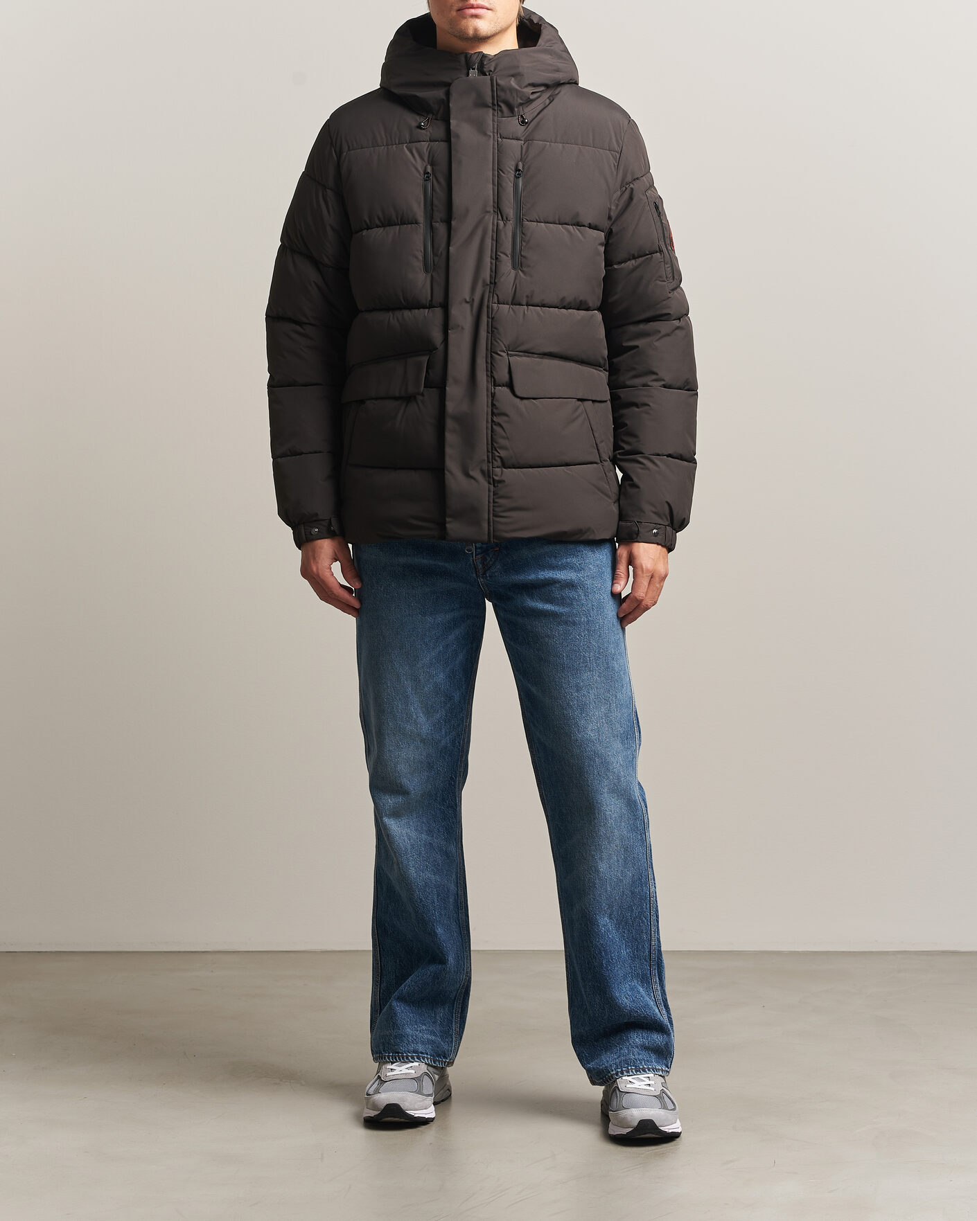 Uomini | Giacche | Save The Duck | Espel Short Arctic Parka Brown Black