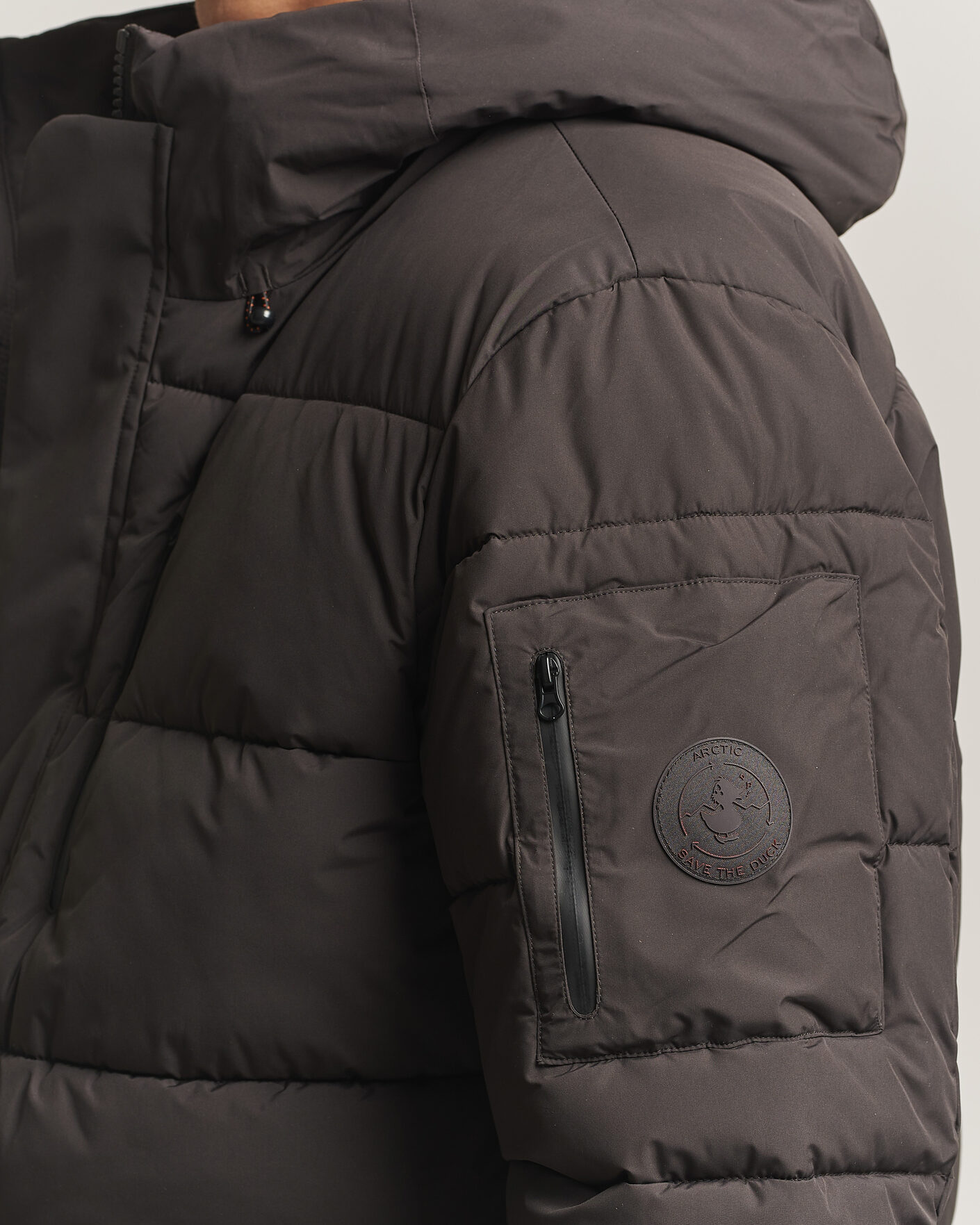 Uomini | Giacche | Save The Duck | Espel Short Arctic Parka Brown Black