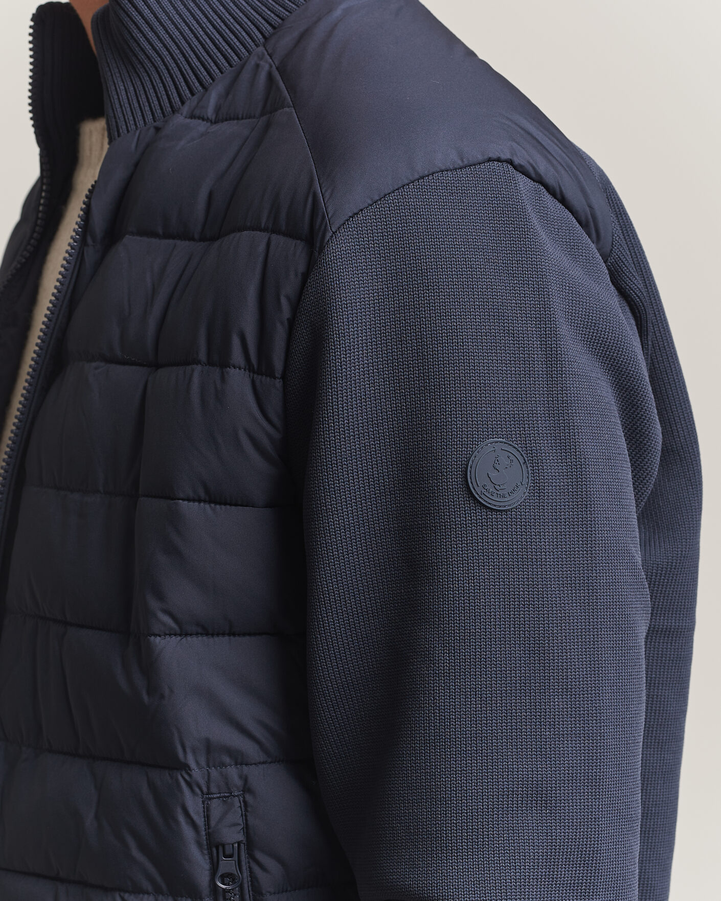 Uomini | Giacche | Save The Duck | Sedum Hybrid Jacket Blue Black