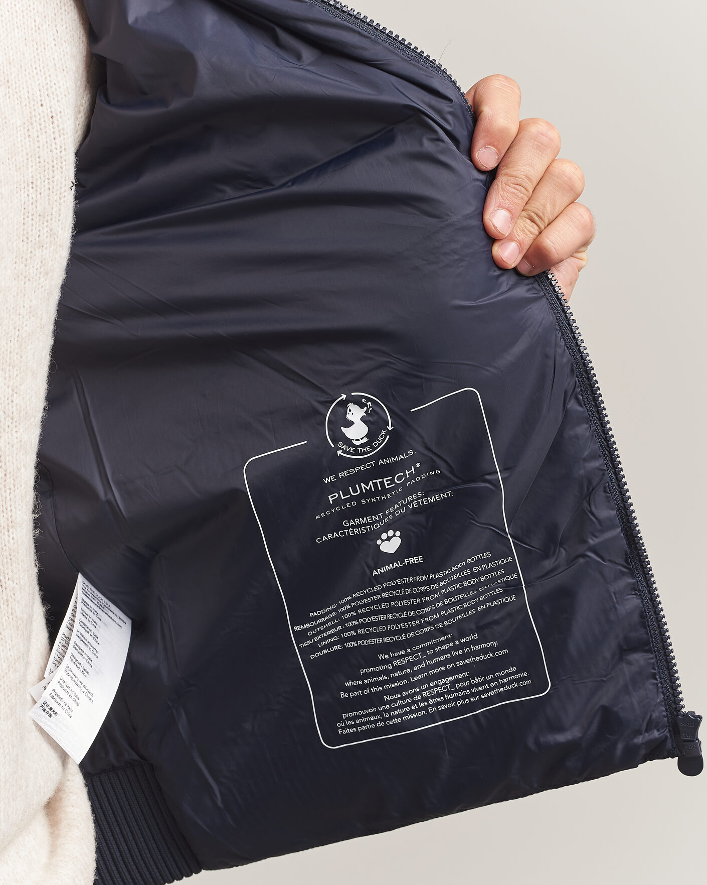 Uomini | Giacche | Save The Duck | Sedum Hybrid Jacket Blue Black