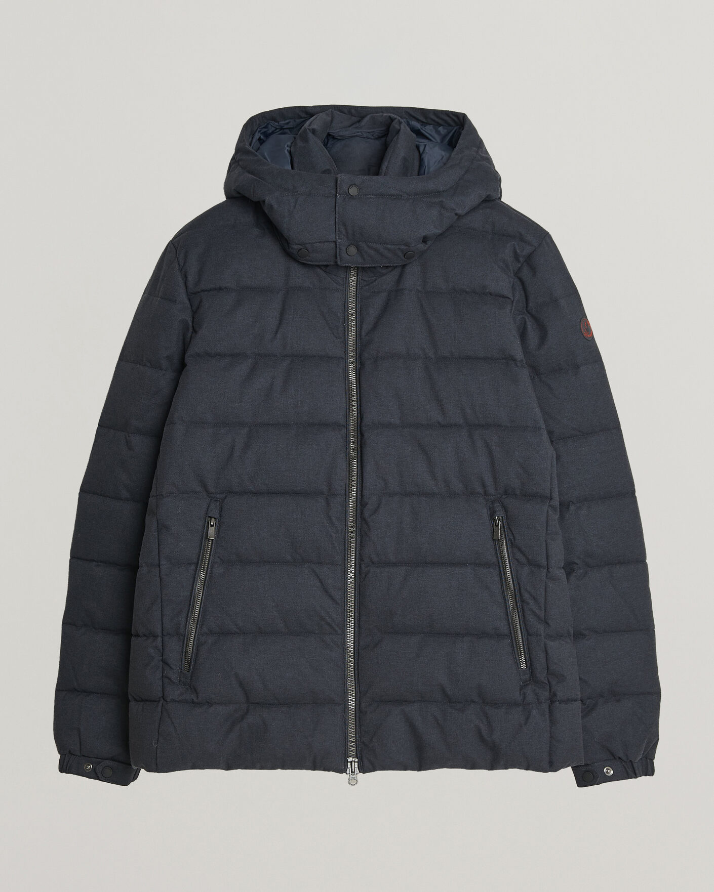 Uomini | Giacche | Save The Duck | Constantin Padded Flannel Jacket Navy Blue Melange