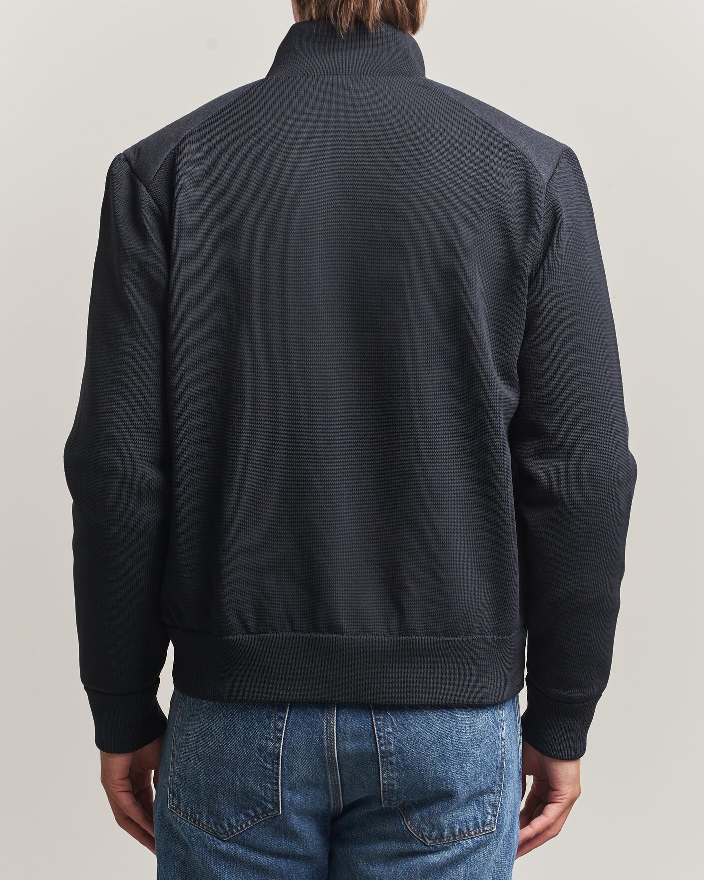 Uomini | Giacche | Save The Duck | Lasse Padded Hybrid Jacket Navy Blue Melange