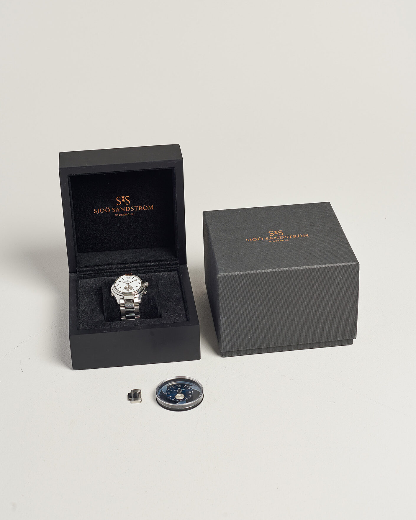 Uomini | Pre-Owned & Vintage Watches | Sjöö Sandström Pre-Owned | Chronolink Worldtimer UTC Swedish Blonde
