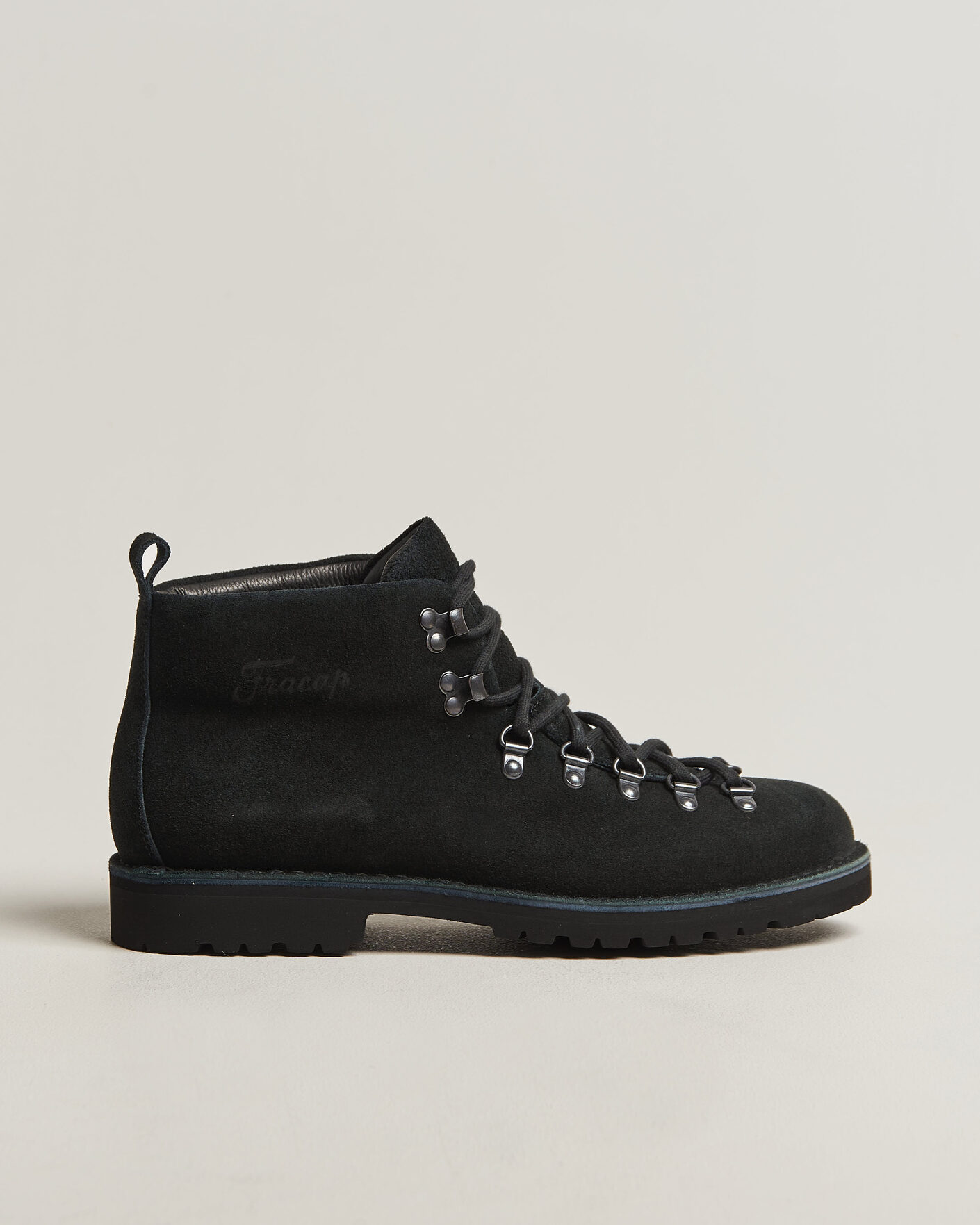 Uomini | Stivali | Fracap | M120 Suede Boot Black