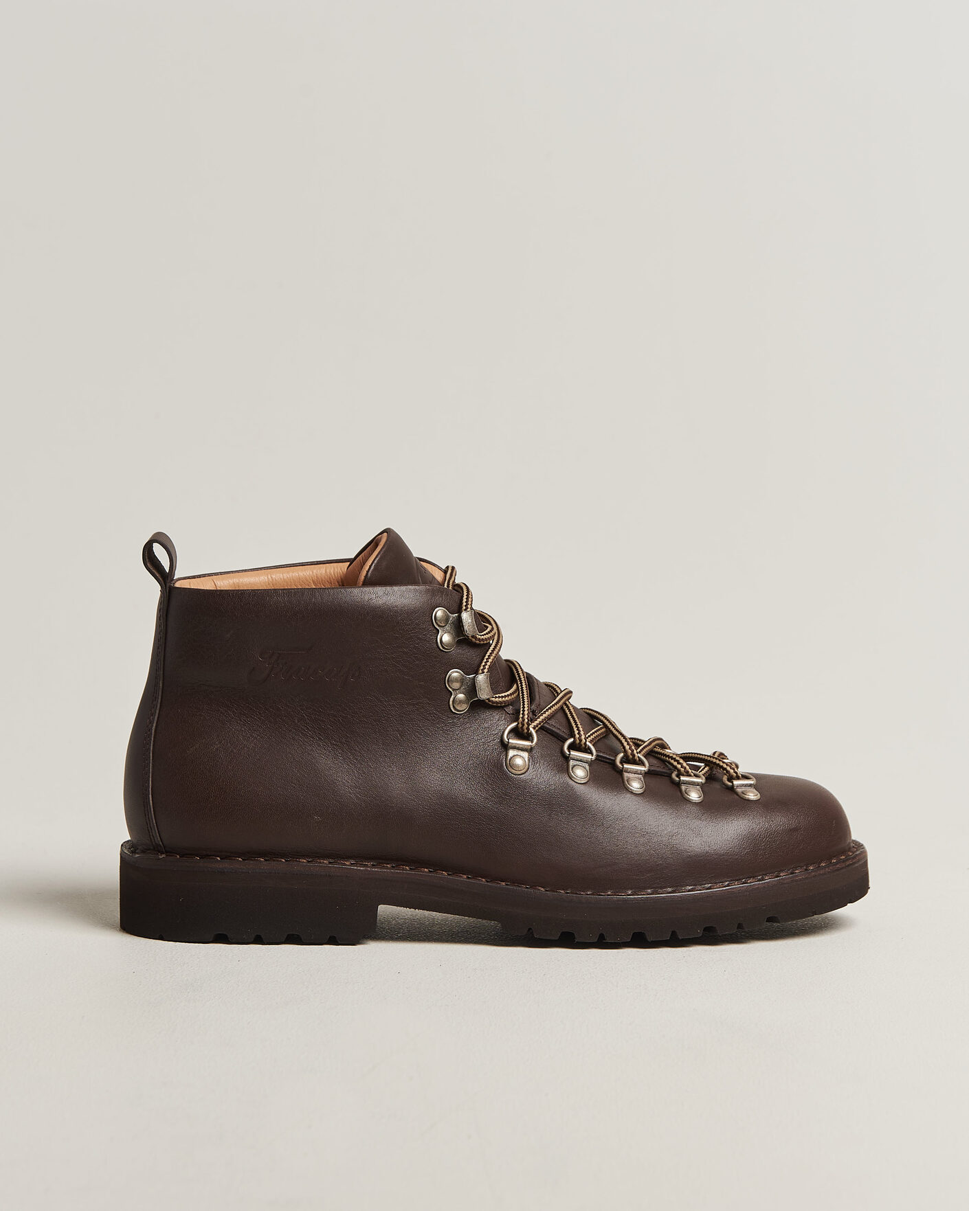 Uomini | Stivali | Fracap | M120 Grain Leather Boot Dark Brown