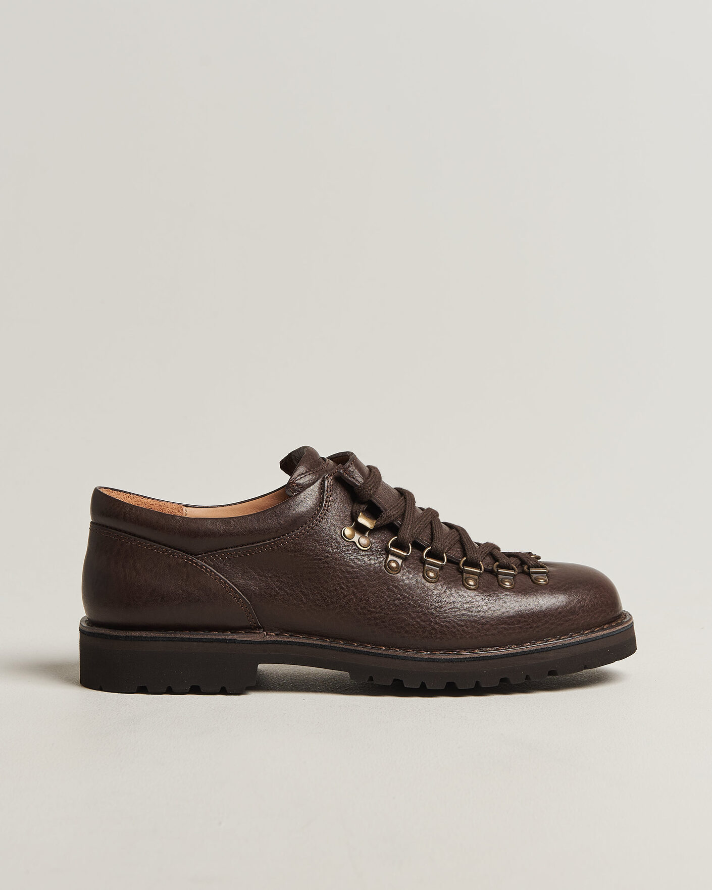 Uomini | Stivali | Fracap | M121 Low Grain Leather Boot Dark Brown