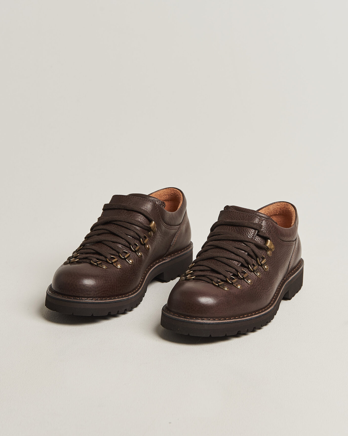 Uomini | Stivali | Fracap | M121 Low Grain Leather Boot Dark Brown