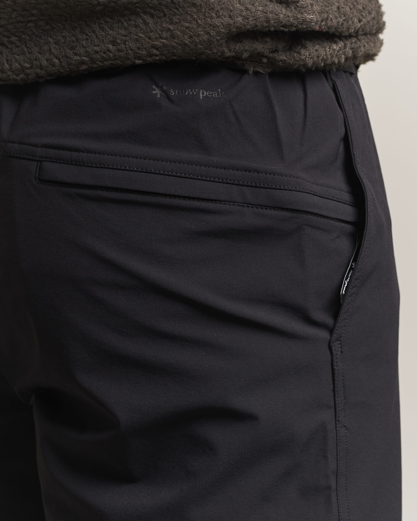 Uomini | Pantaloni | Snow Peak | Water-Repellent Stretch Tapered Pants Black