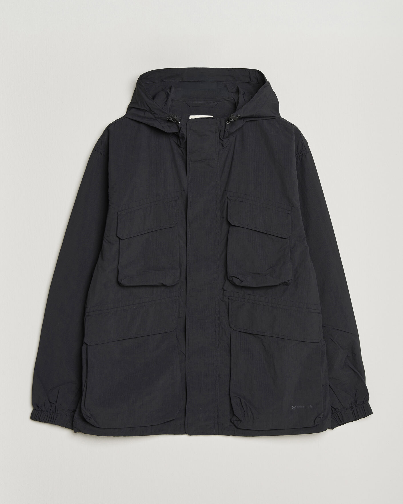 Uomini | Giacche | Snow Peak | Nylon Double Rip Jacket Black