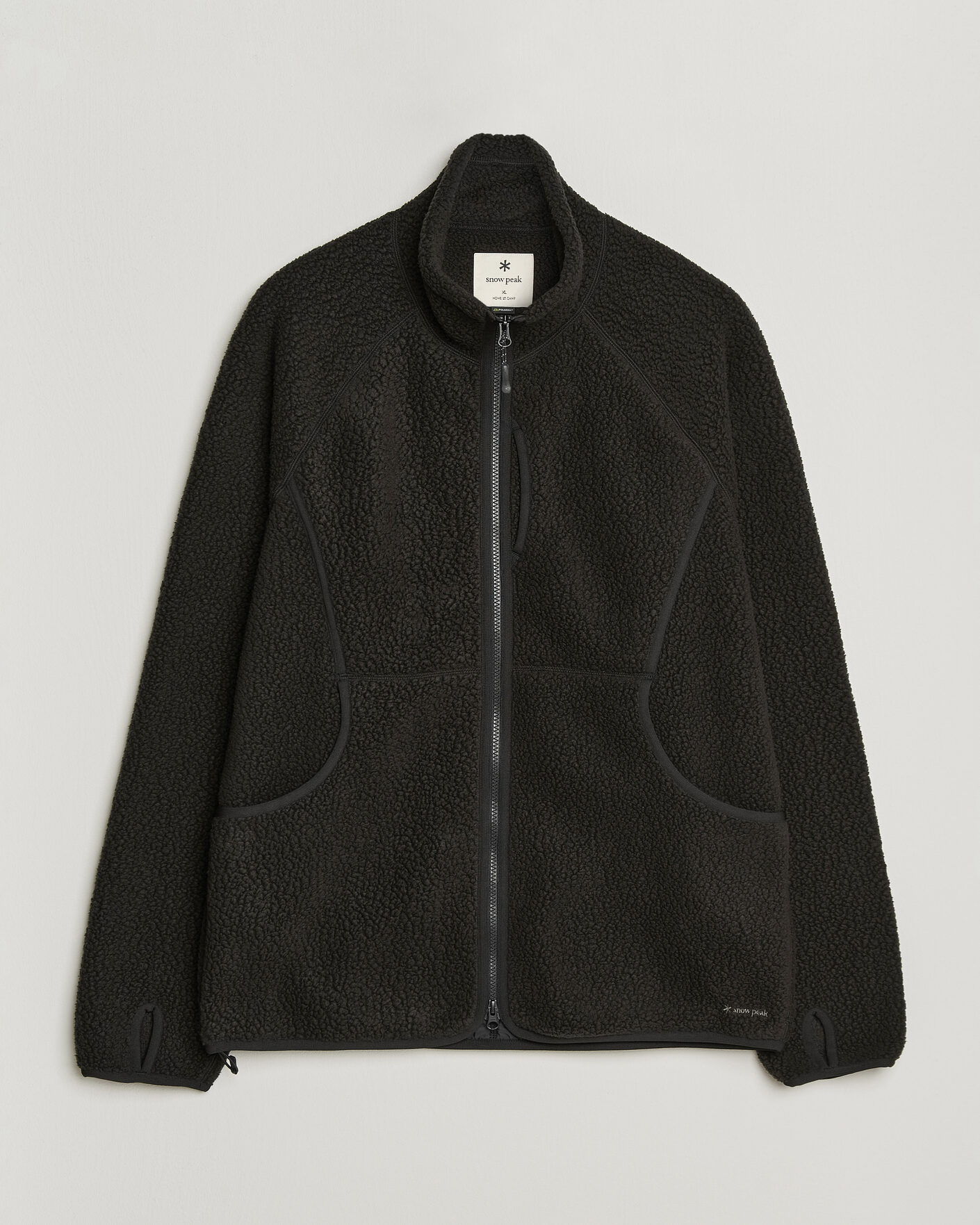 Uomini | Giacche | Snow Peak | Thermal Boa Fleece Jacket Black