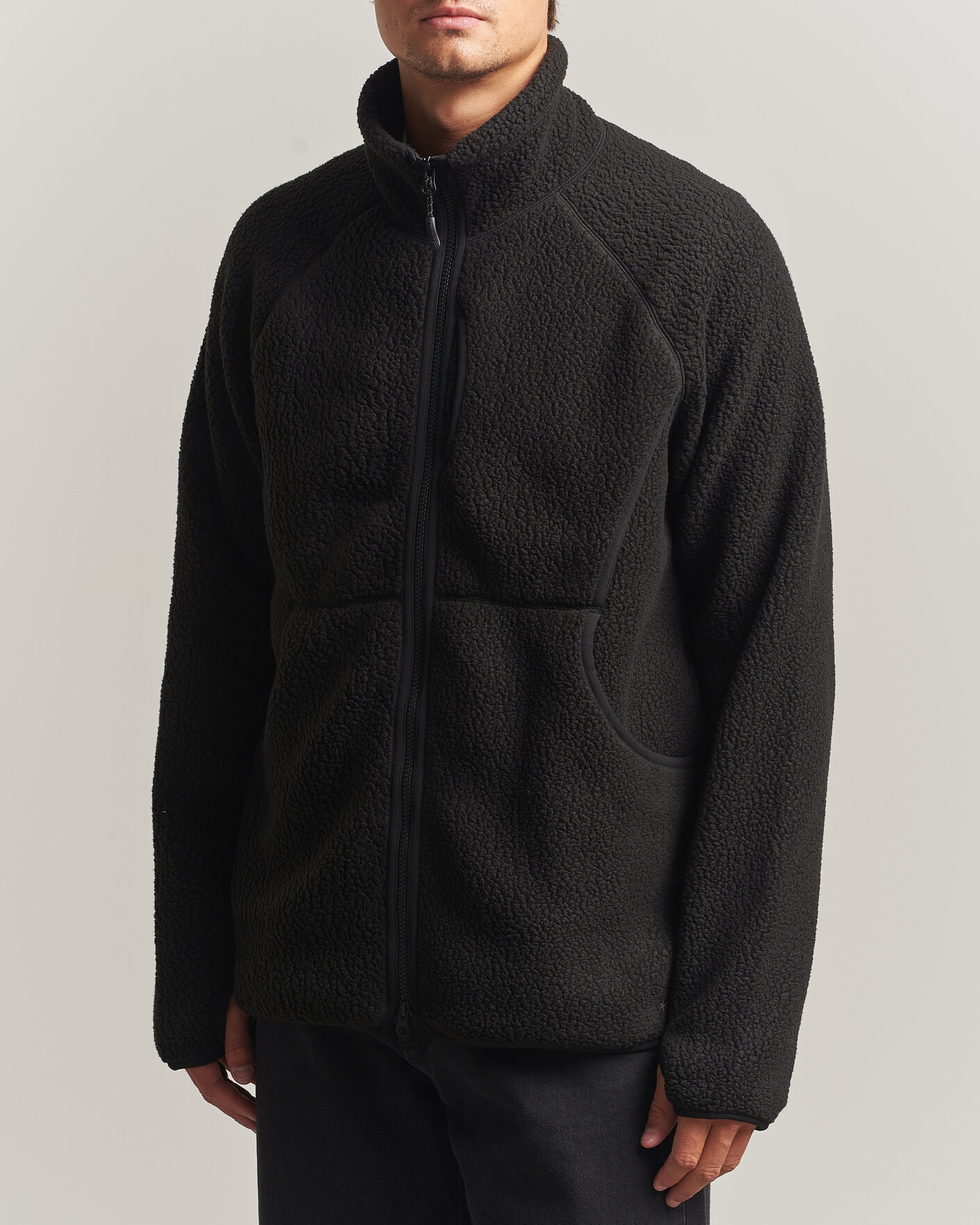 Uomini | Giacche | Snow Peak | Thermal Boa Fleece Jacket Black