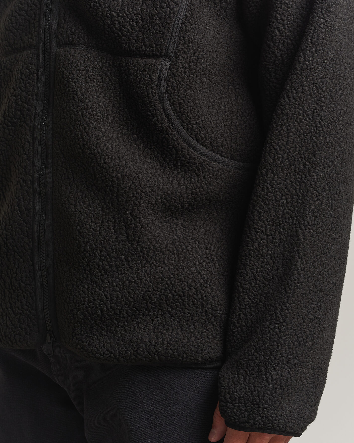Uomini | Giacche | Snow Peak | Thermal Boa Fleece Jacket Black