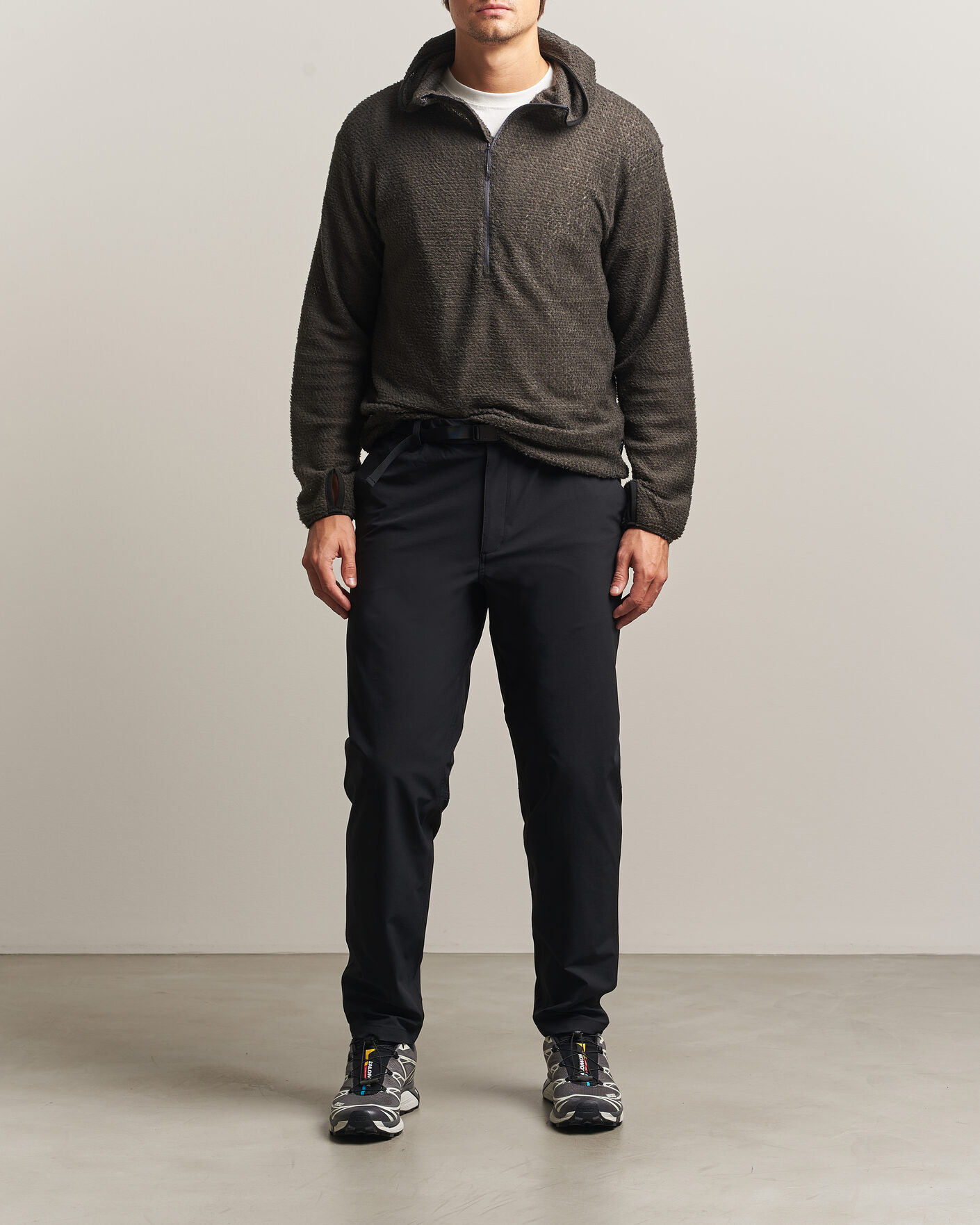 Uomini | Maglieria | Snow Peak | Alpha Direct 90 Hoodie Charcoal