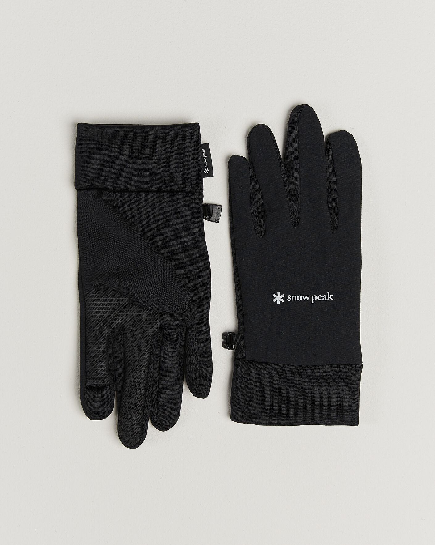 Uomini | Guanti | Snow Peak | Polartec Power Stretch Gloves Black