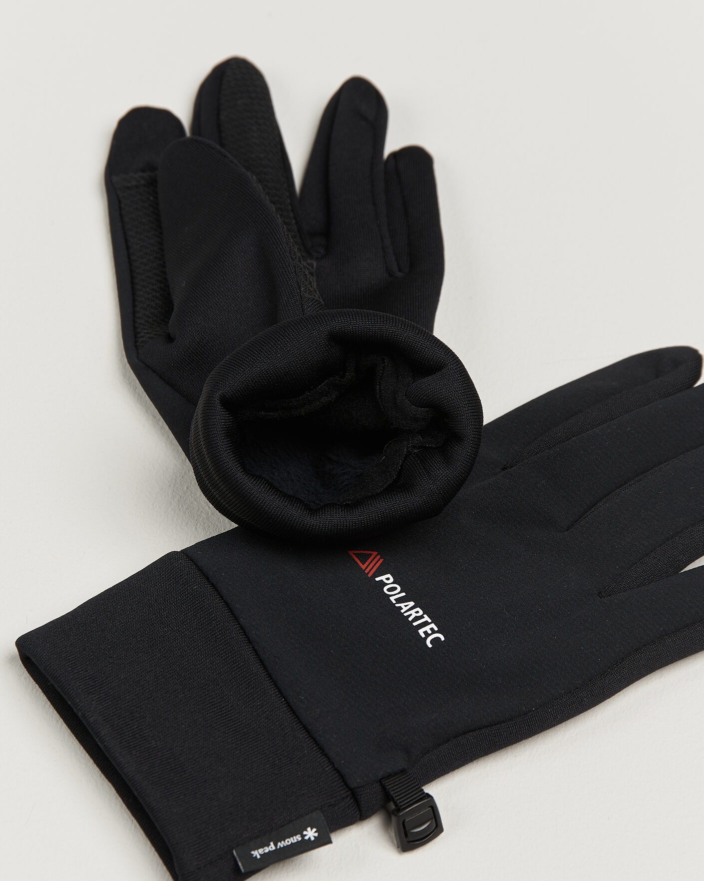 Uomini | Guanti | Snow Peak | Polartec Power Stretch Gloves Black