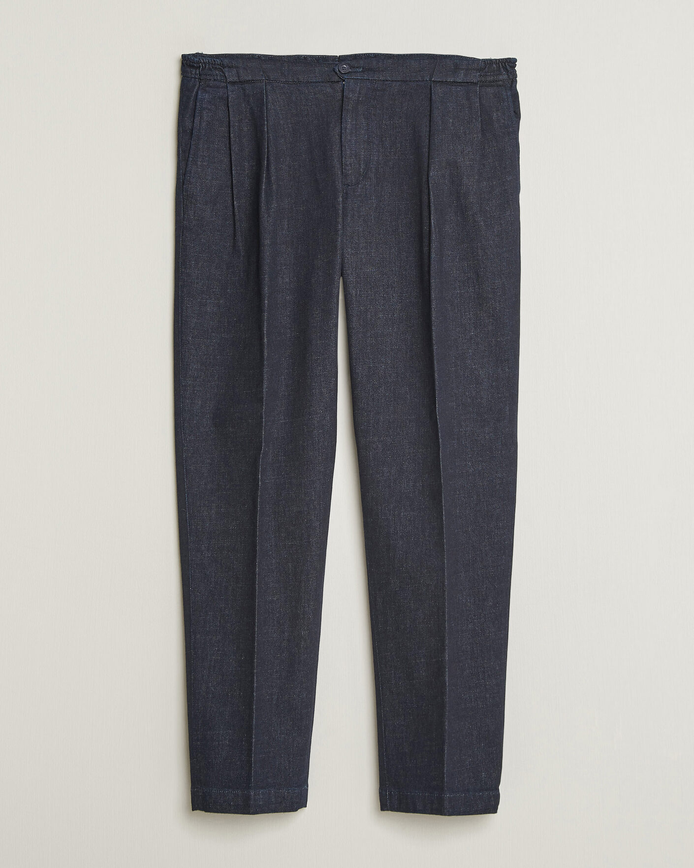 Uomini | Pantaloni | Briglia 1949 | Portobello Loose Fit Denim Trousers Dark Blue