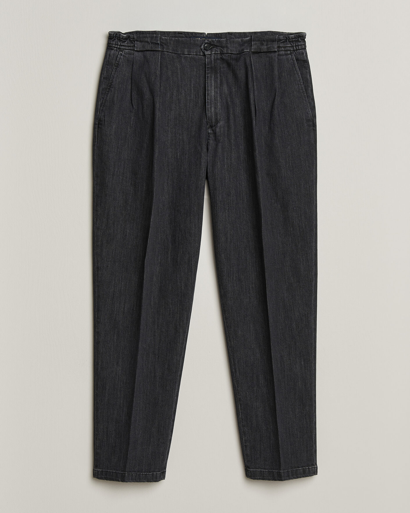 Uomini | Pantaloni | Briglia 1949 | Portobello Loose Fit Denim Trousers Grey