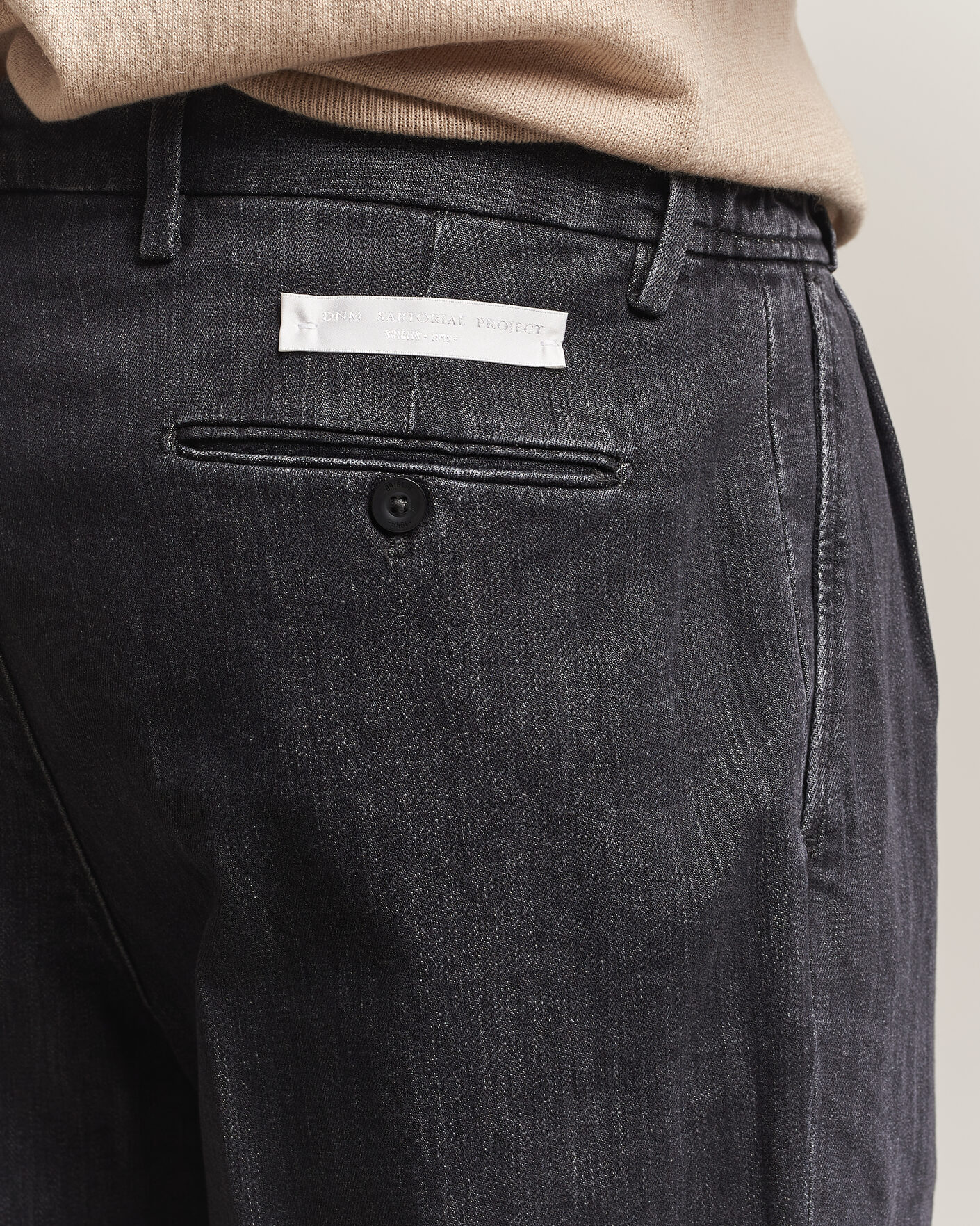 Uomini | Pantaloni | Briglia 1949 | Portobello Loose Fit Denim Trousers Grey
