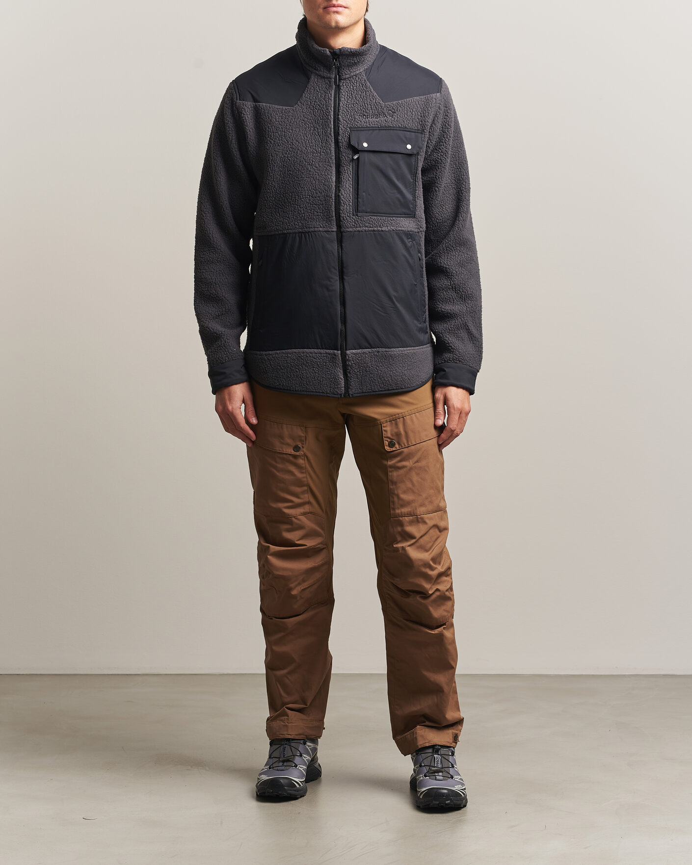 Uomini | Giacche | Norrøna | Tamok Warm3 Fleece Jacket Phantom