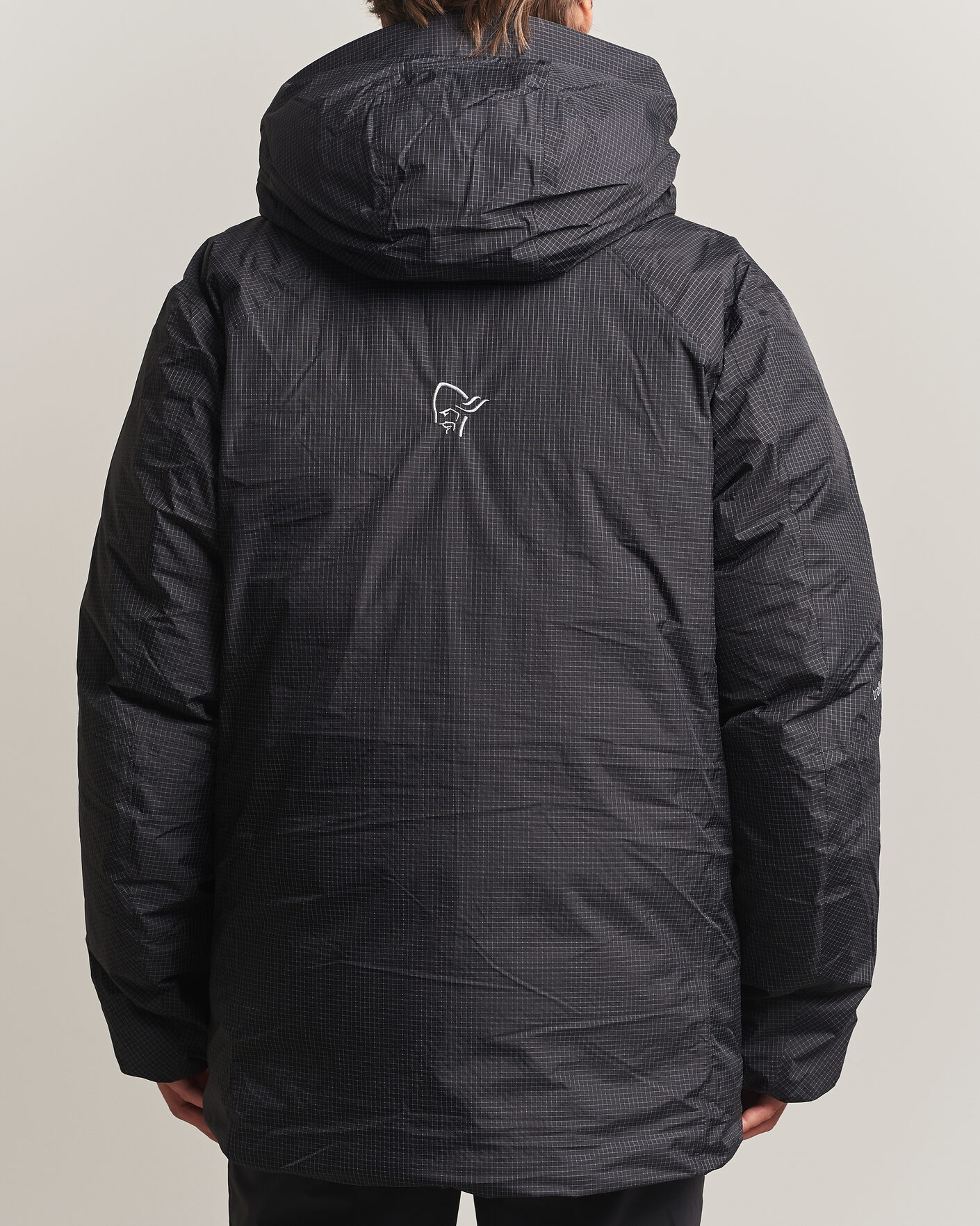 Uomini | Giacche | Norrøna | Trollveggen dri2 Down 800 Zip Hood Caviar Black