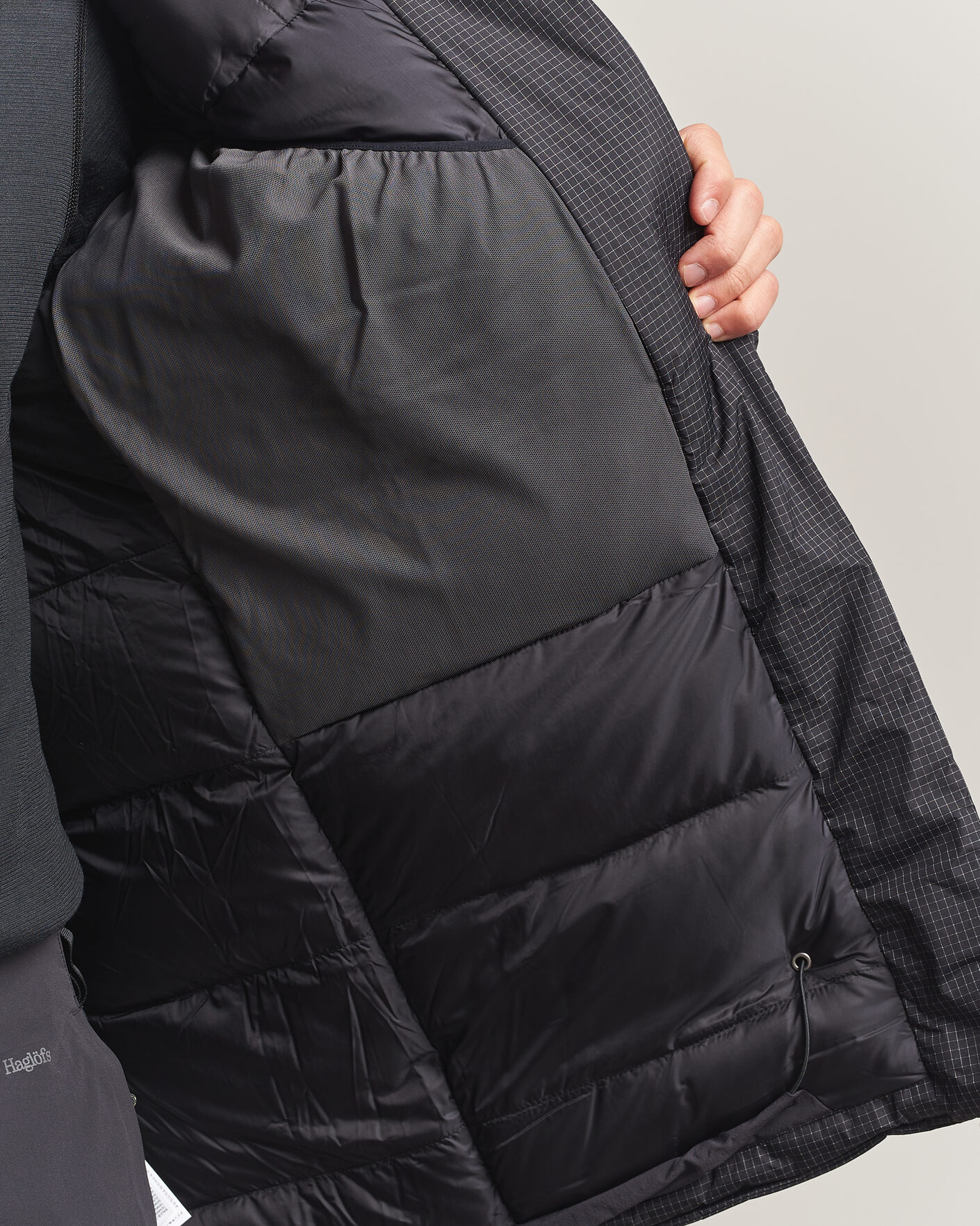 Uomini | Giacche | Norrøna | Trollveggen dri2 Down 800 Zip Hood Caviar Black