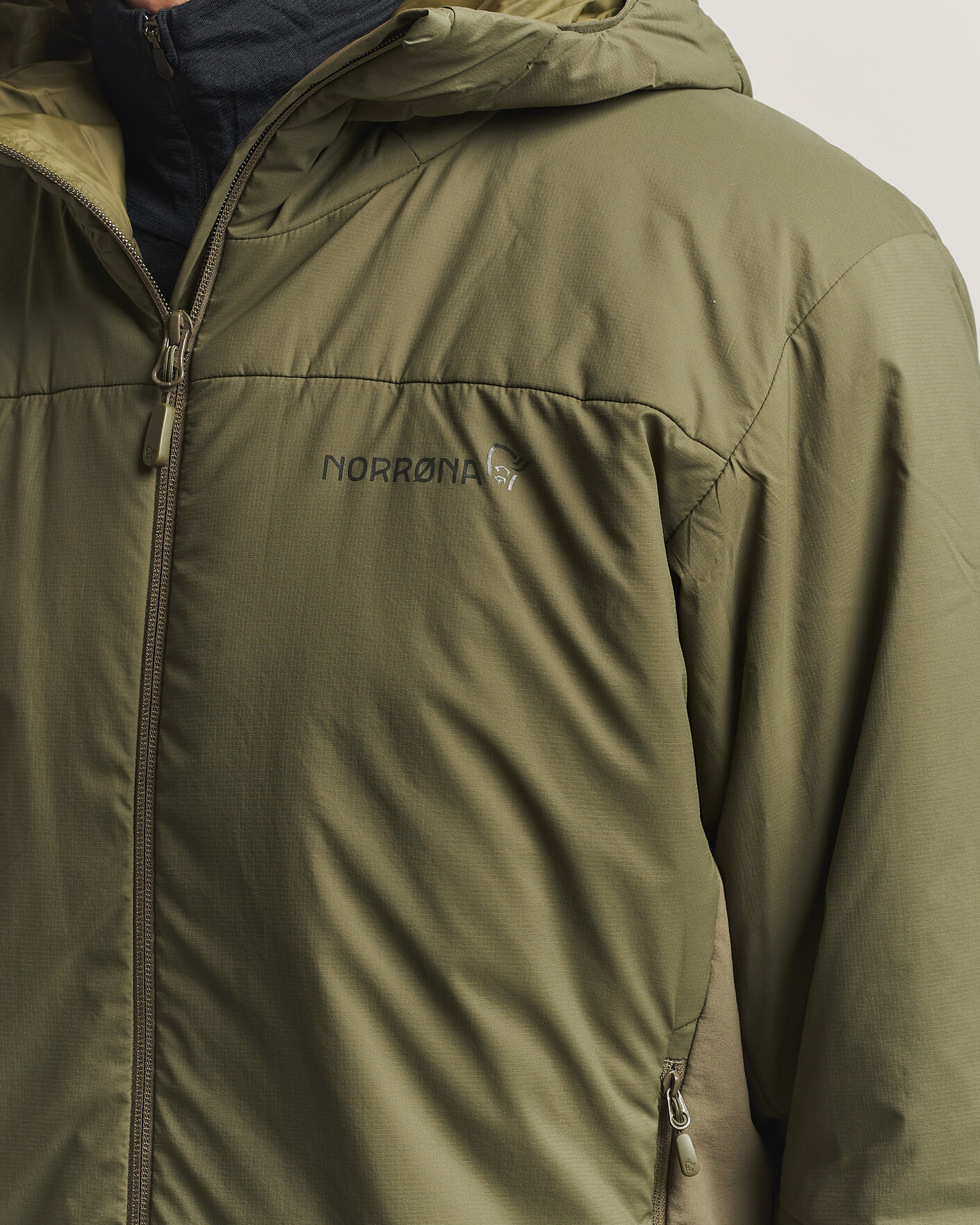 Uomini | Giacche | Norrøna | Femund Thermo Zip Hood Olive Night