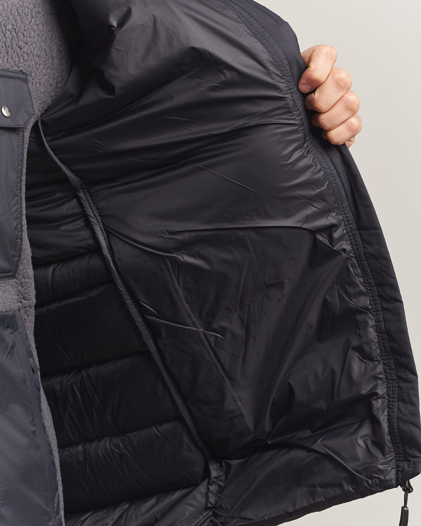 Uomini | Giacche | Norrøna | Femund Down 700 Zip Hood Caviar Black