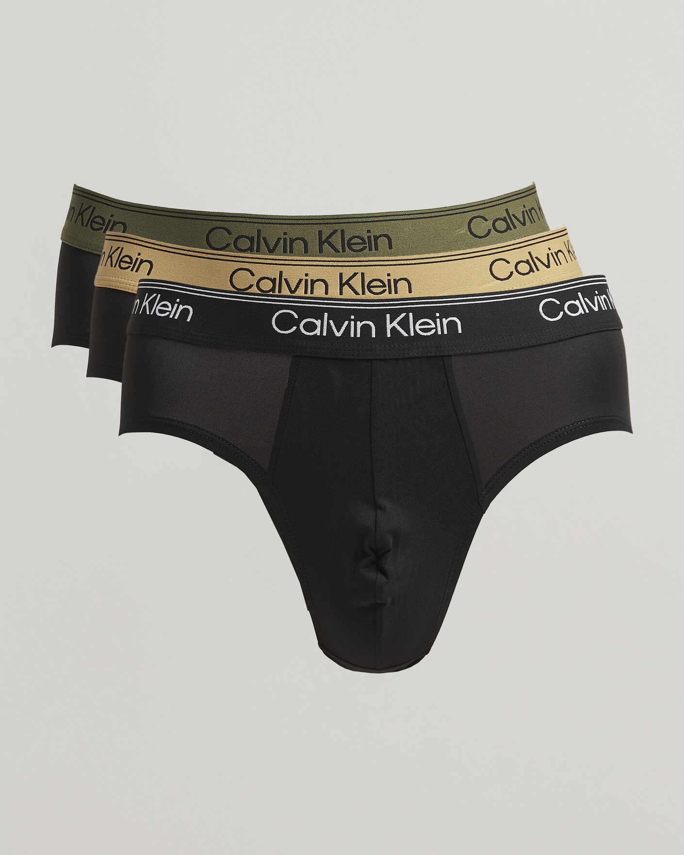 Uomini | Biancheria intima | Calvin Klein | 3-Pack Micro Stretch Hip Brief Black