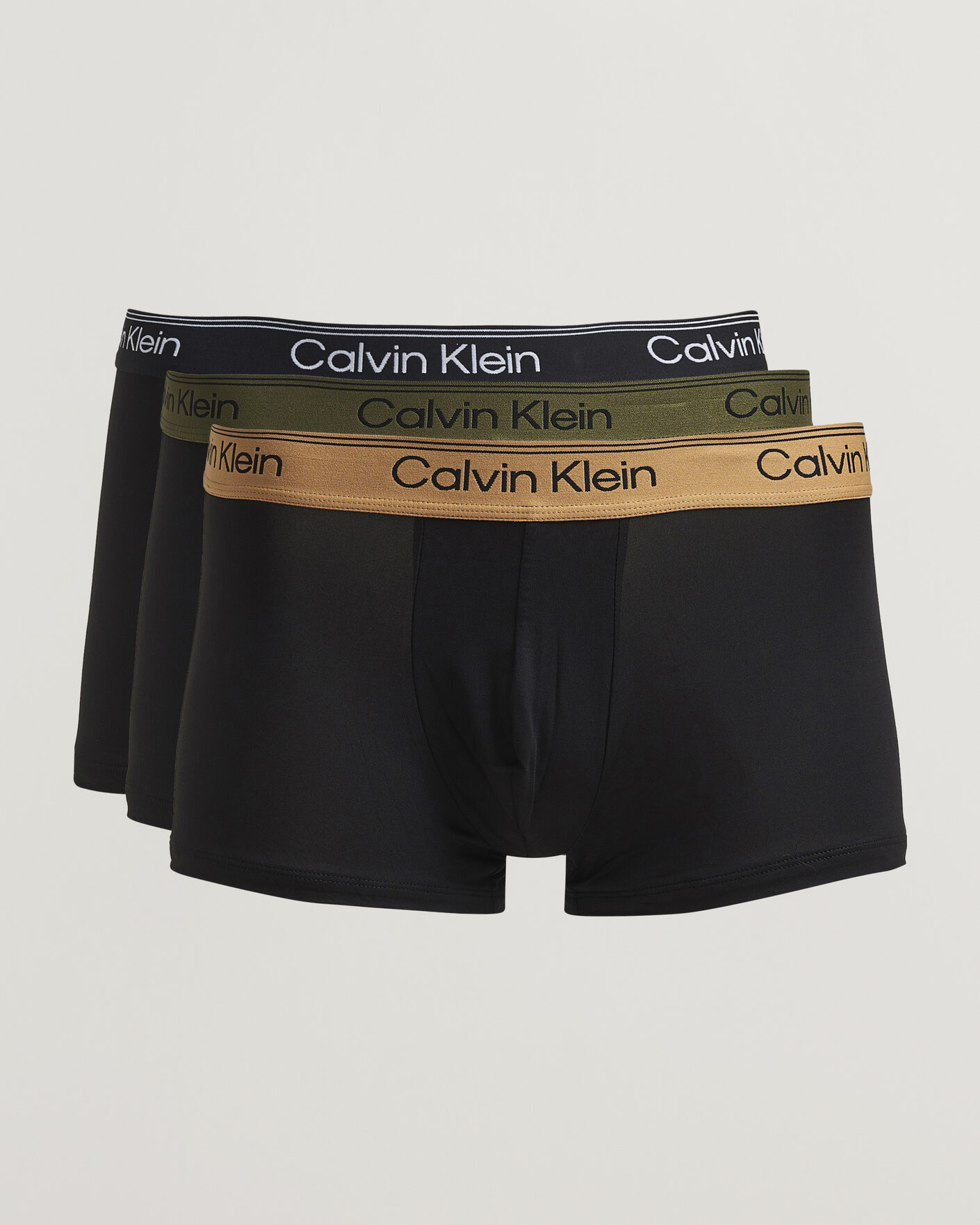 Uomini | Biancheria intima | Calvin Klein | 3-Pack Micro Stretch Trunk Black