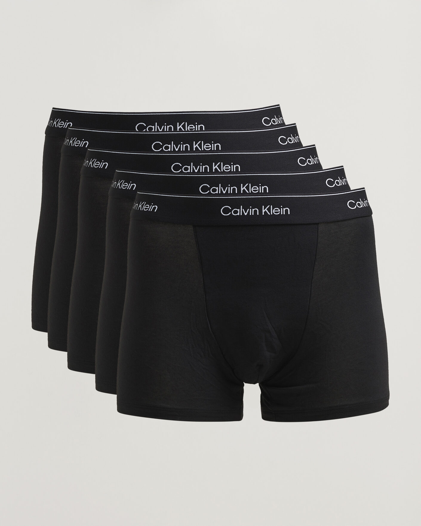 Uomini | Biancheria intima | Calvin Klein | 5-Pack Icon Cotton Stretch Relaxed Trunk Black